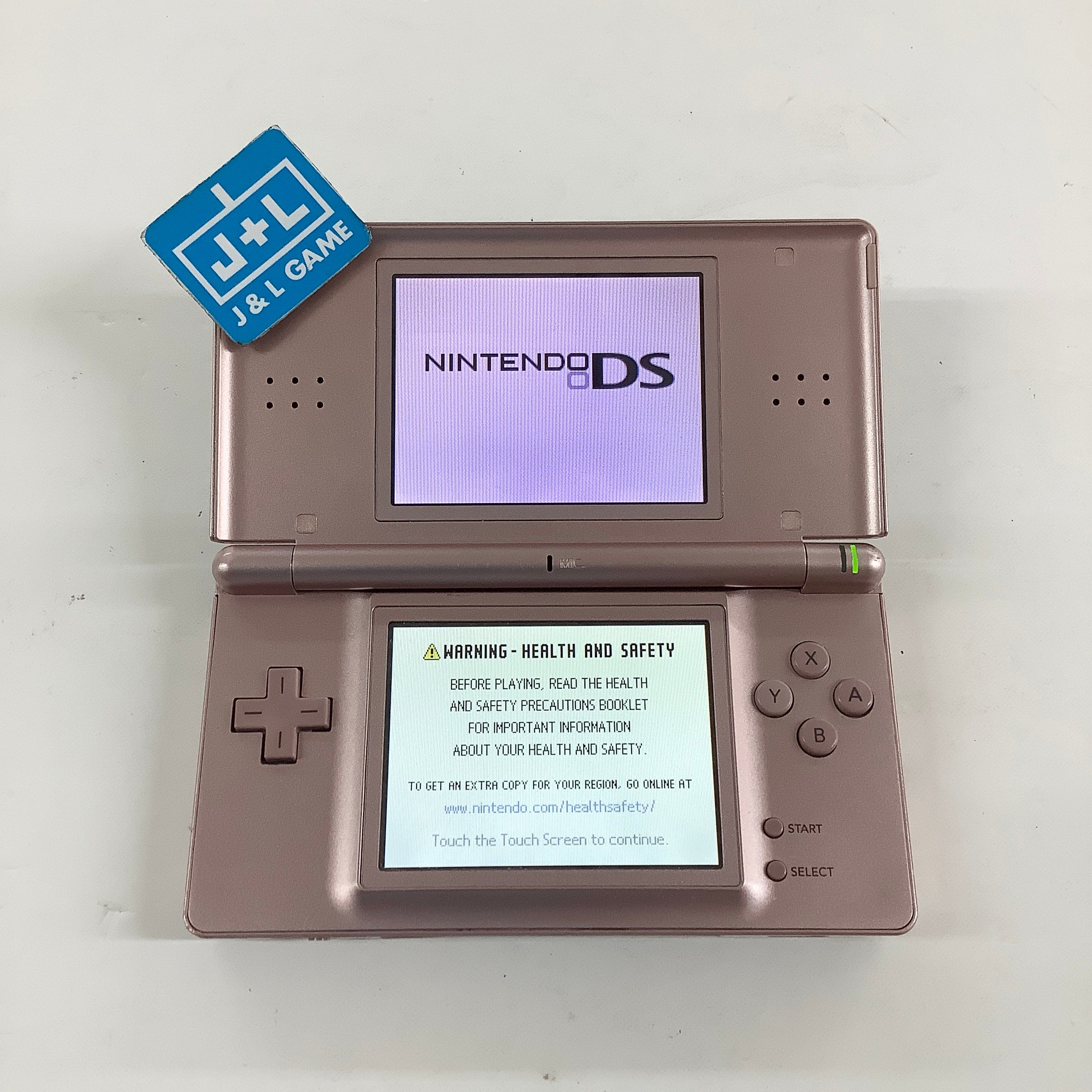 Nintendo DS Lite Console (Metallic Rose) - (NDS) Nintendo DS [Pre-Owned] Consoles Nintendo