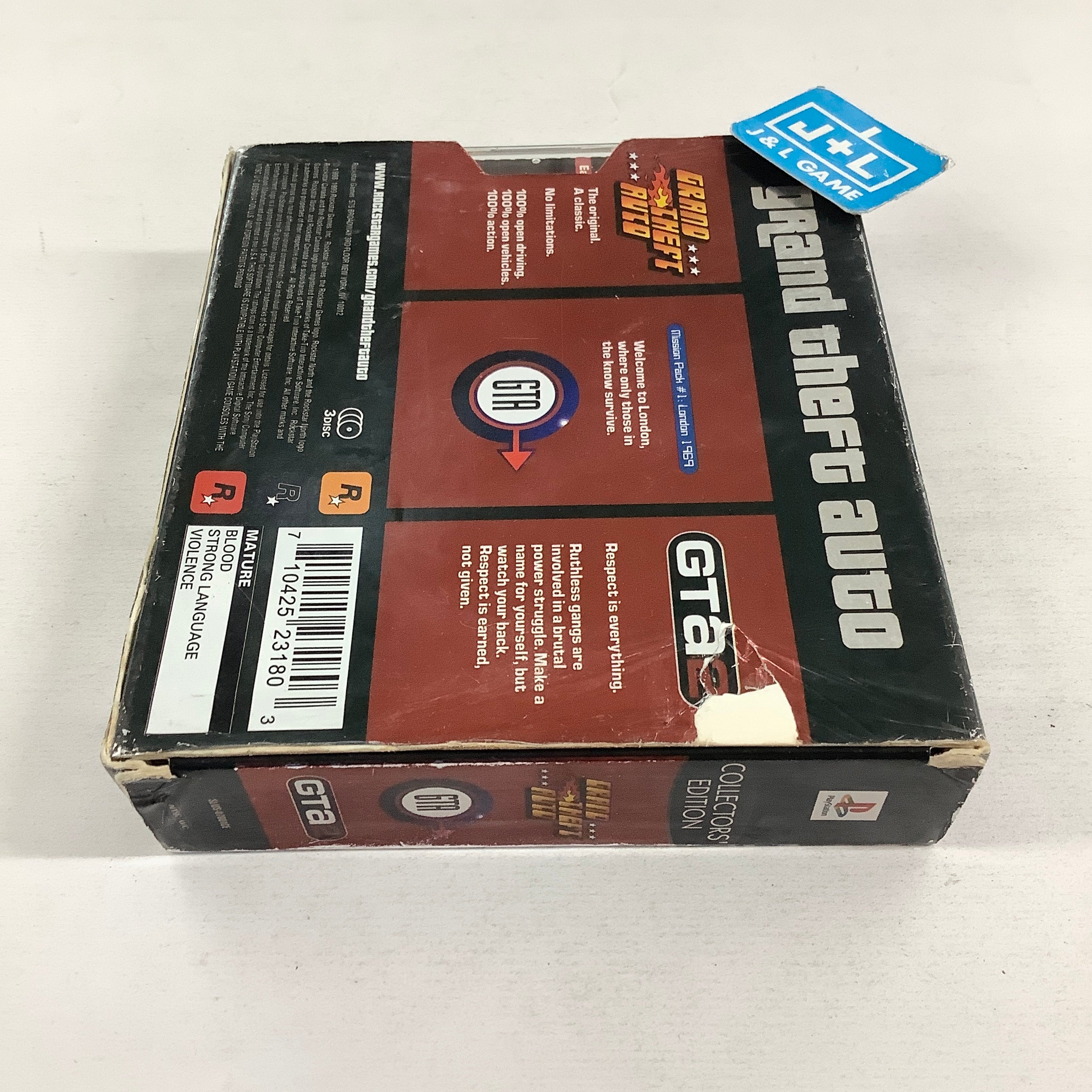 Grand Theft Auto: Collector's Edition - (PS1) PlayStation 1 [Pre-Owned] Rockstar Games