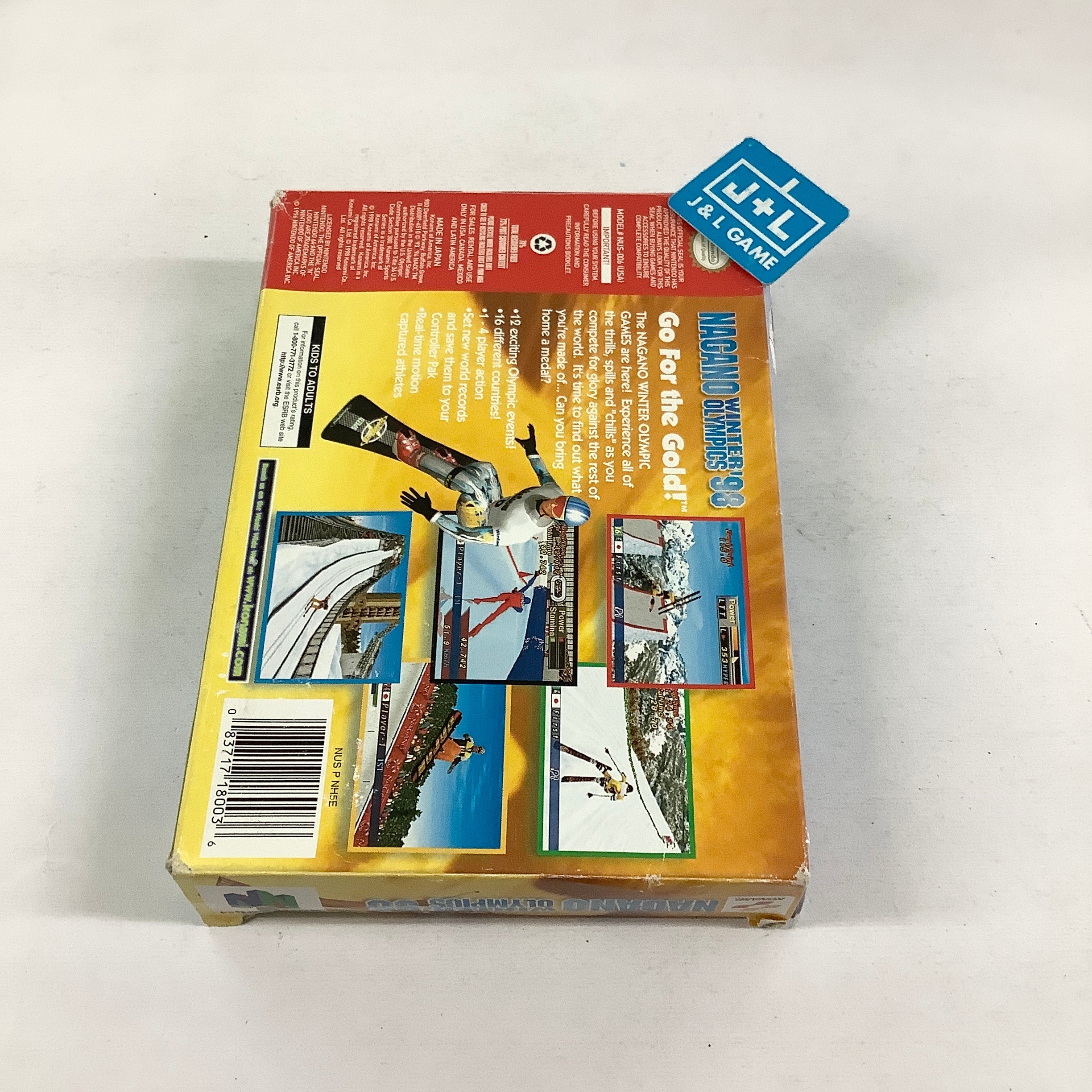 Nagano Winter Olympics '98 - (N64) Nintendo 64 [Pre-Owned] Video Games Konami