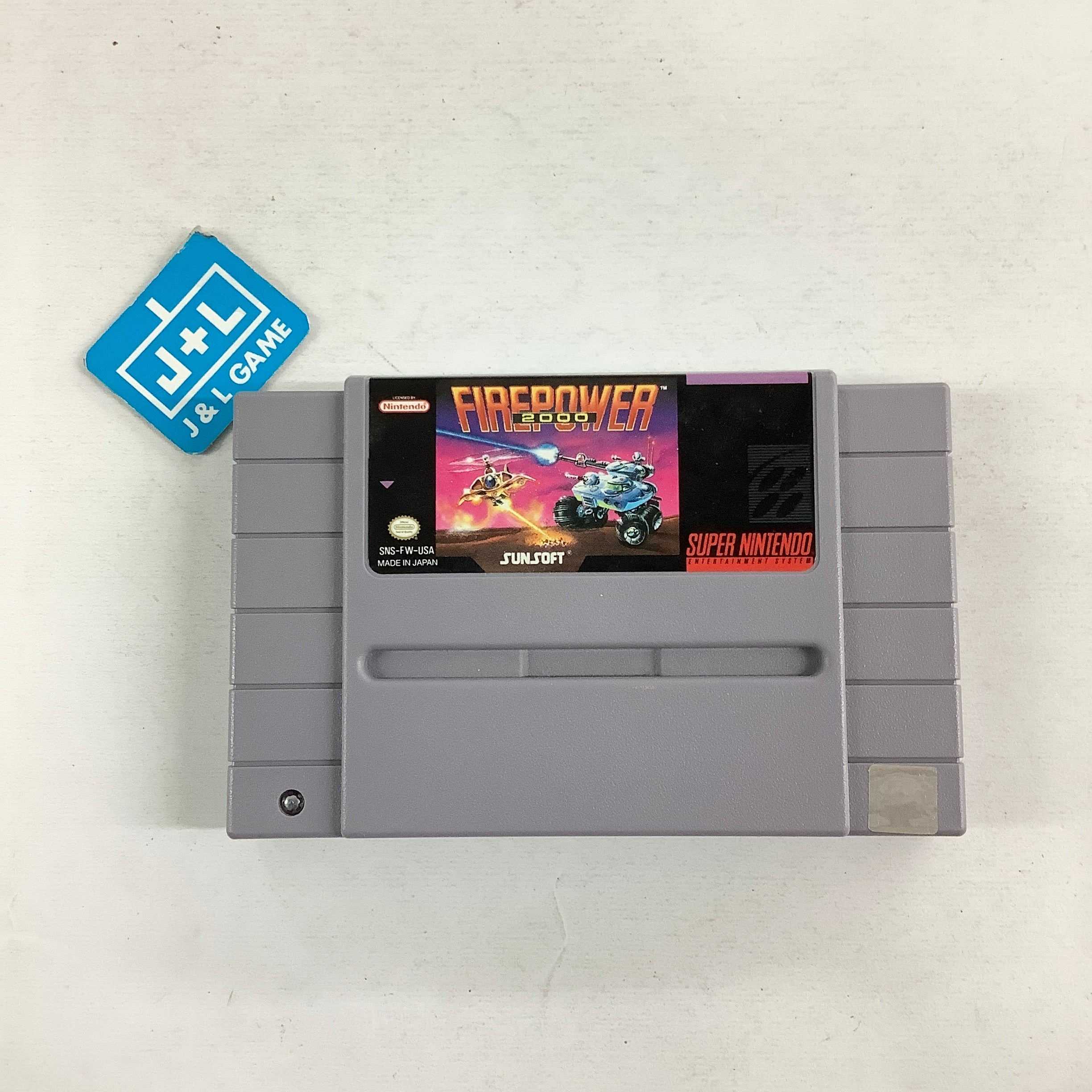 Firepower 2000 - (SNES) Super Nintendo [Pre-Owned] Video Games SunSoft
