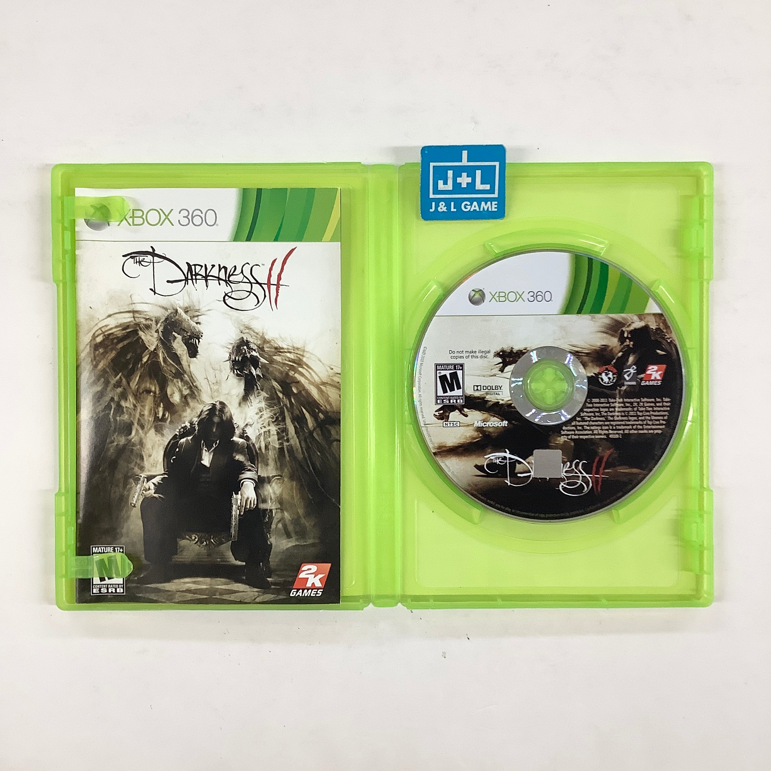 The Darkness II - Xbox 360 [Pre-Owned] Video Games 2K Games