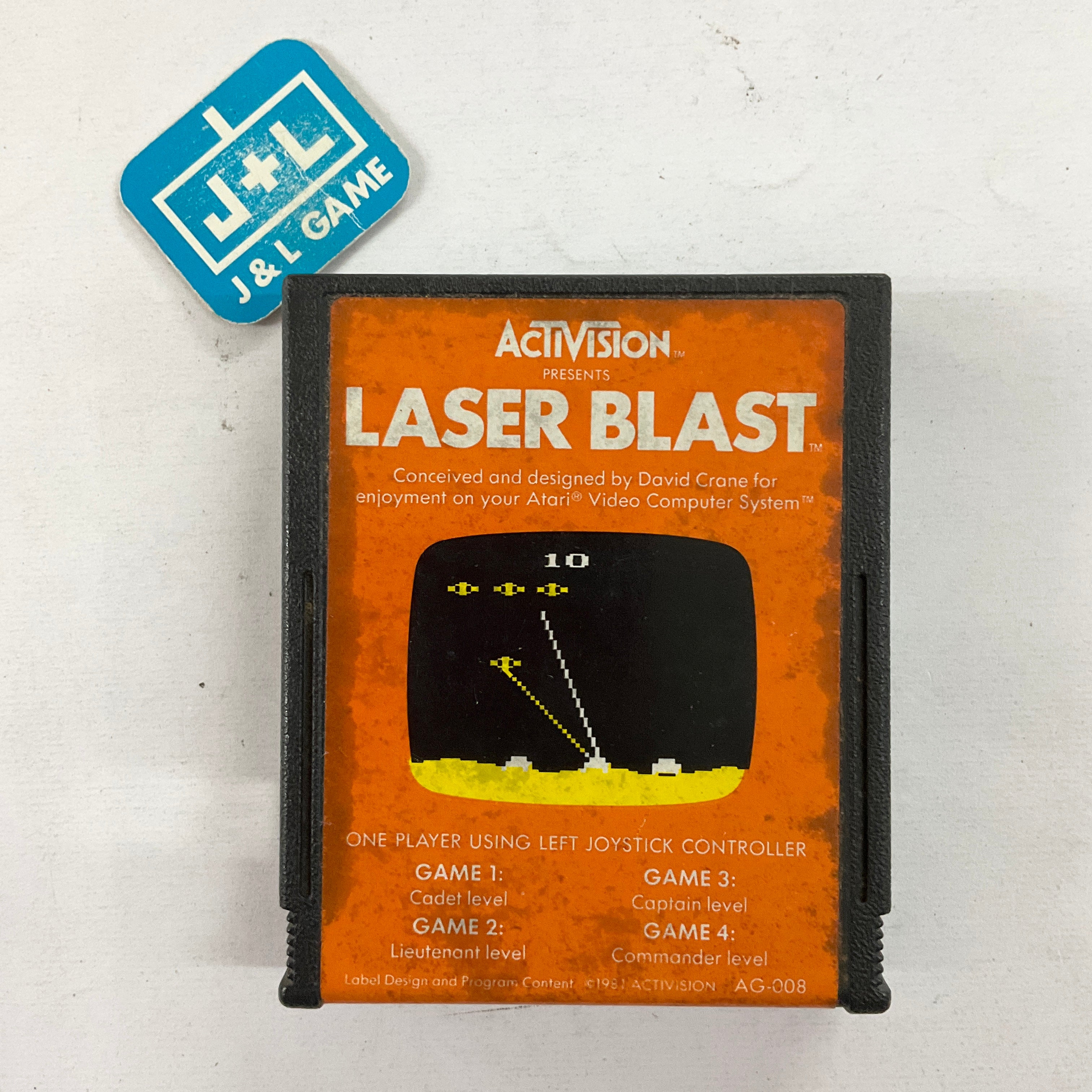 Laser Blast - (A26) Atari 2600 [Pre-Owned] Video Games Activision   