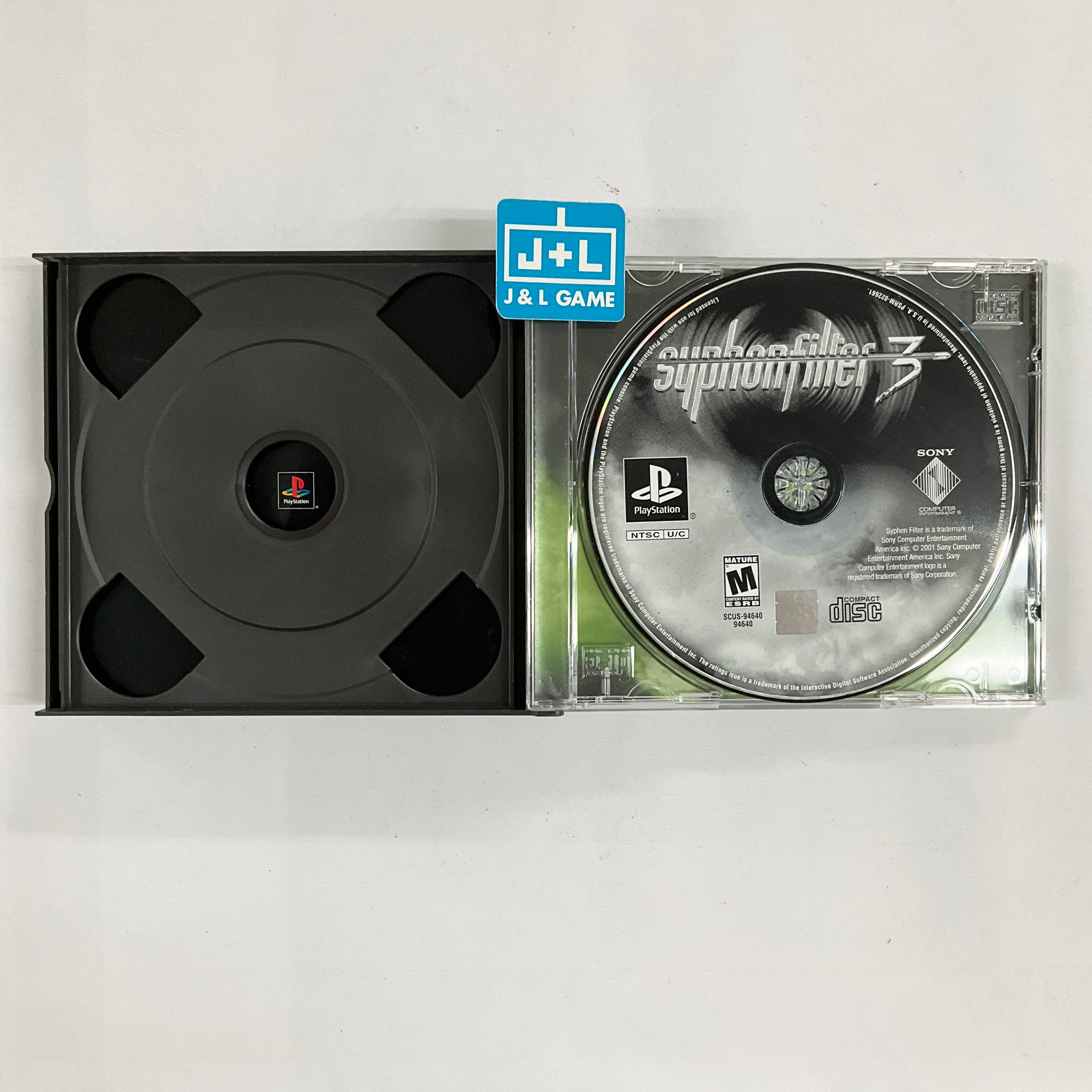 Syphon Filter 3 (Greatest Hits) - (PS1) PlayStation [Pre-Owned