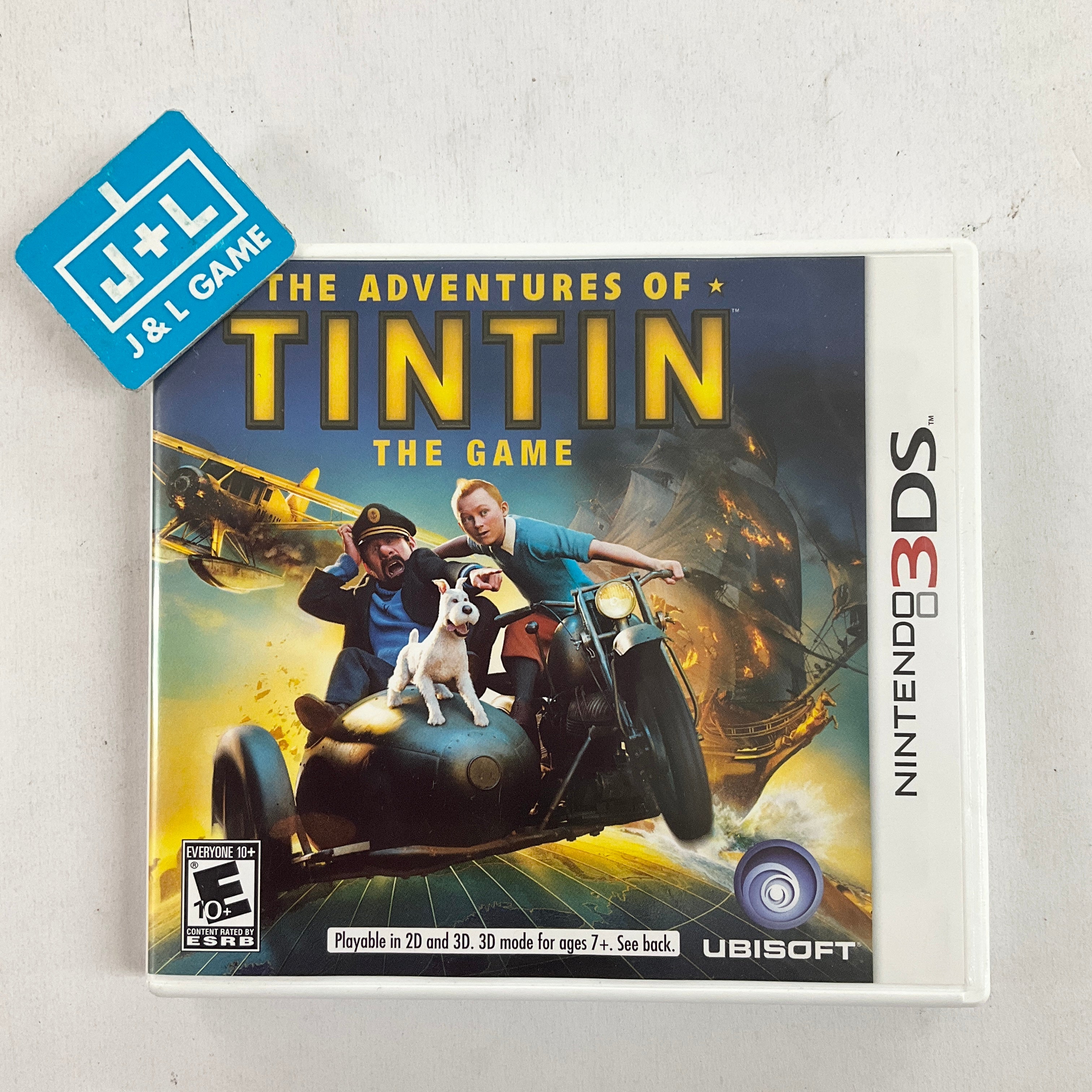 The Adventures of Tintin: The Game - Nintendo 3DS [Pre-Owned] Video Games Ubisoft