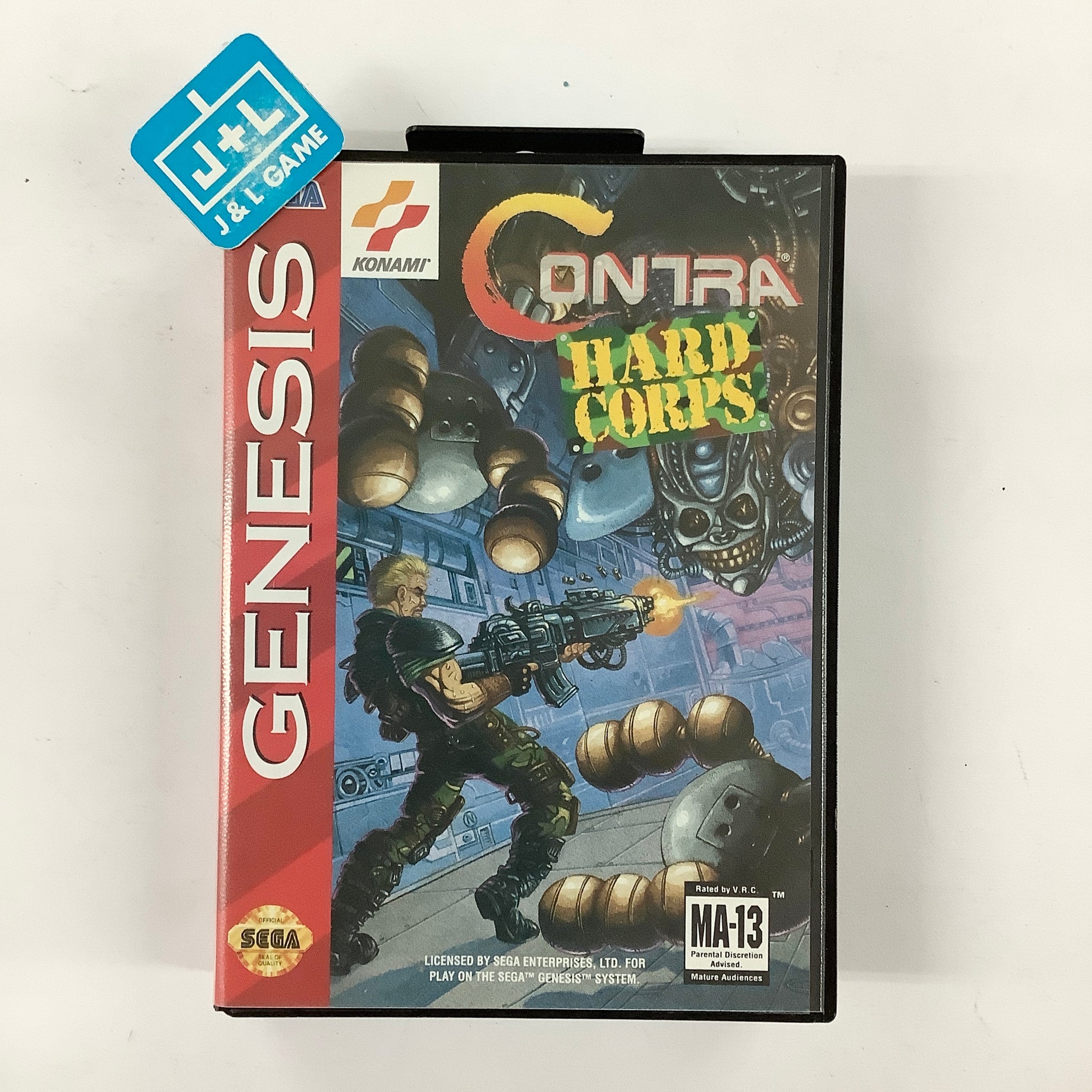 Contra: Hard Corps - (SG) SEGA Genesis [Pre-Owned] Video Games Konami   