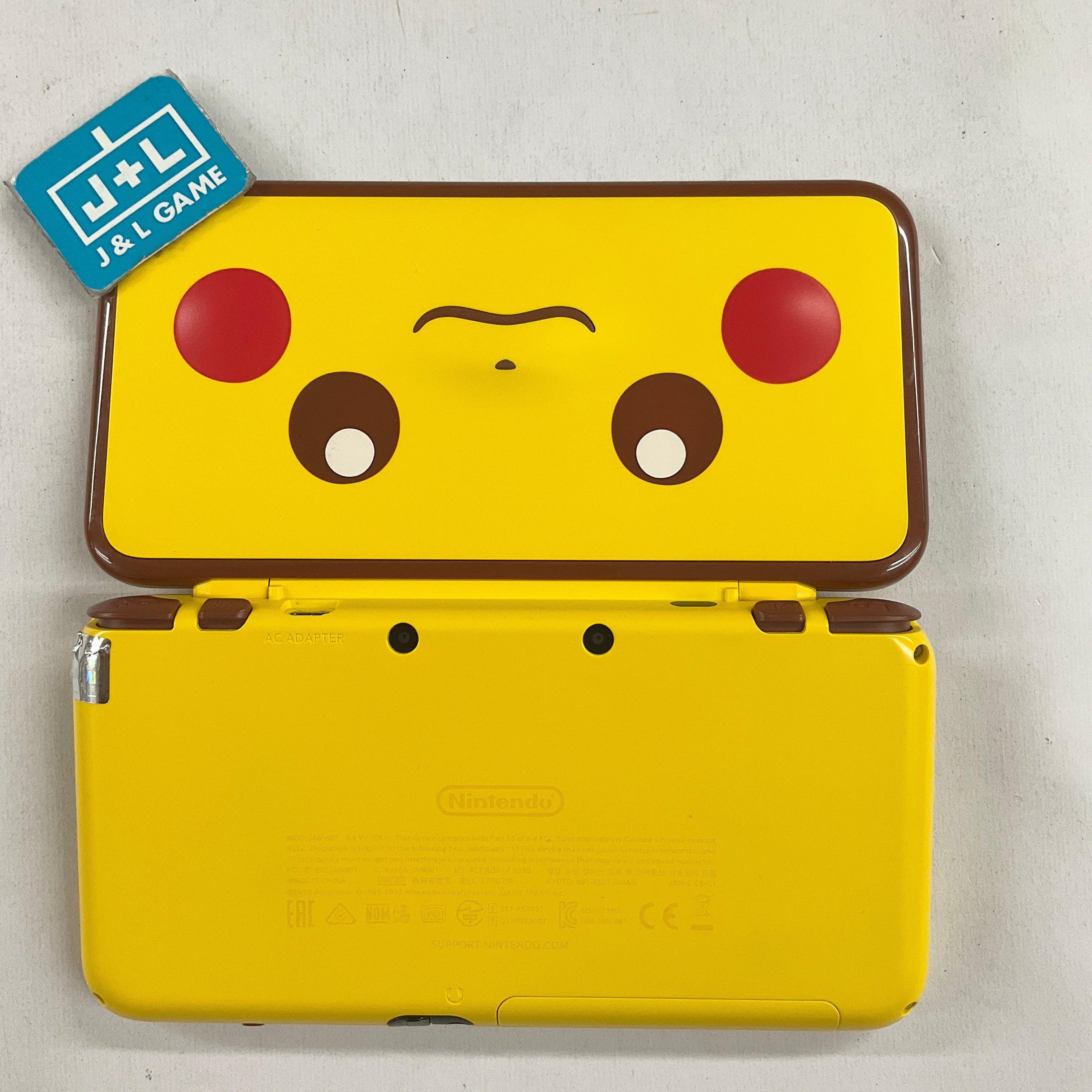 New Nintendo 2DS XL Console (Pikachu Edition) - Nintendo 3DS [Pre-Owned] Consoles Nintendo