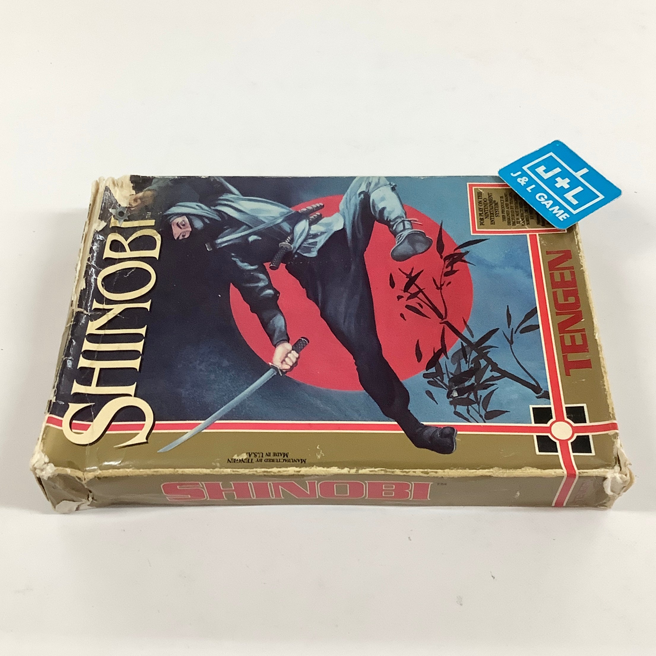 Shinobi (Tengen) - (NES) Nintendo Entertainment System [Pre-Owned]