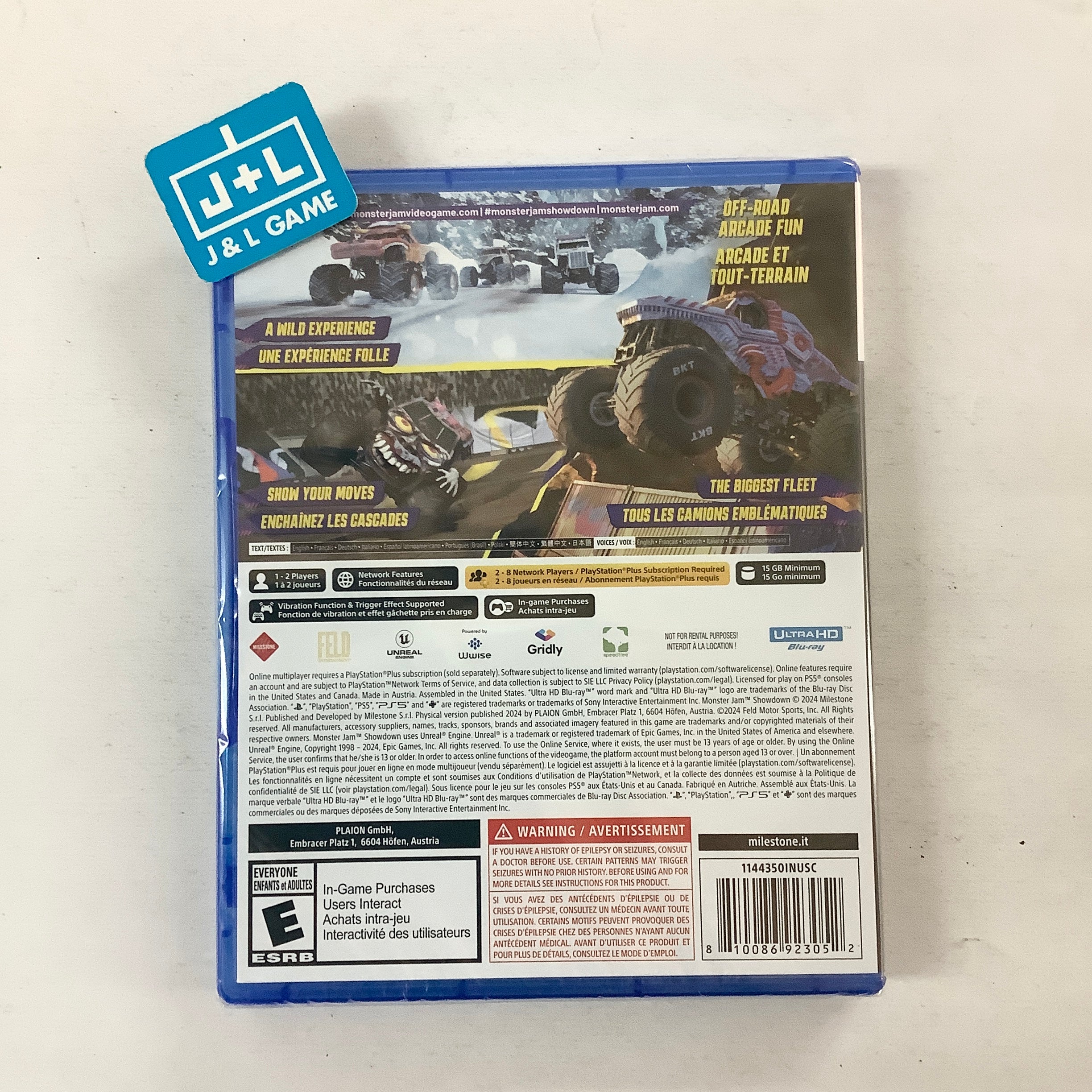 Monster Jam Showdown - (PS5) PlayStation 5 Video Games Milestone S.r.l   