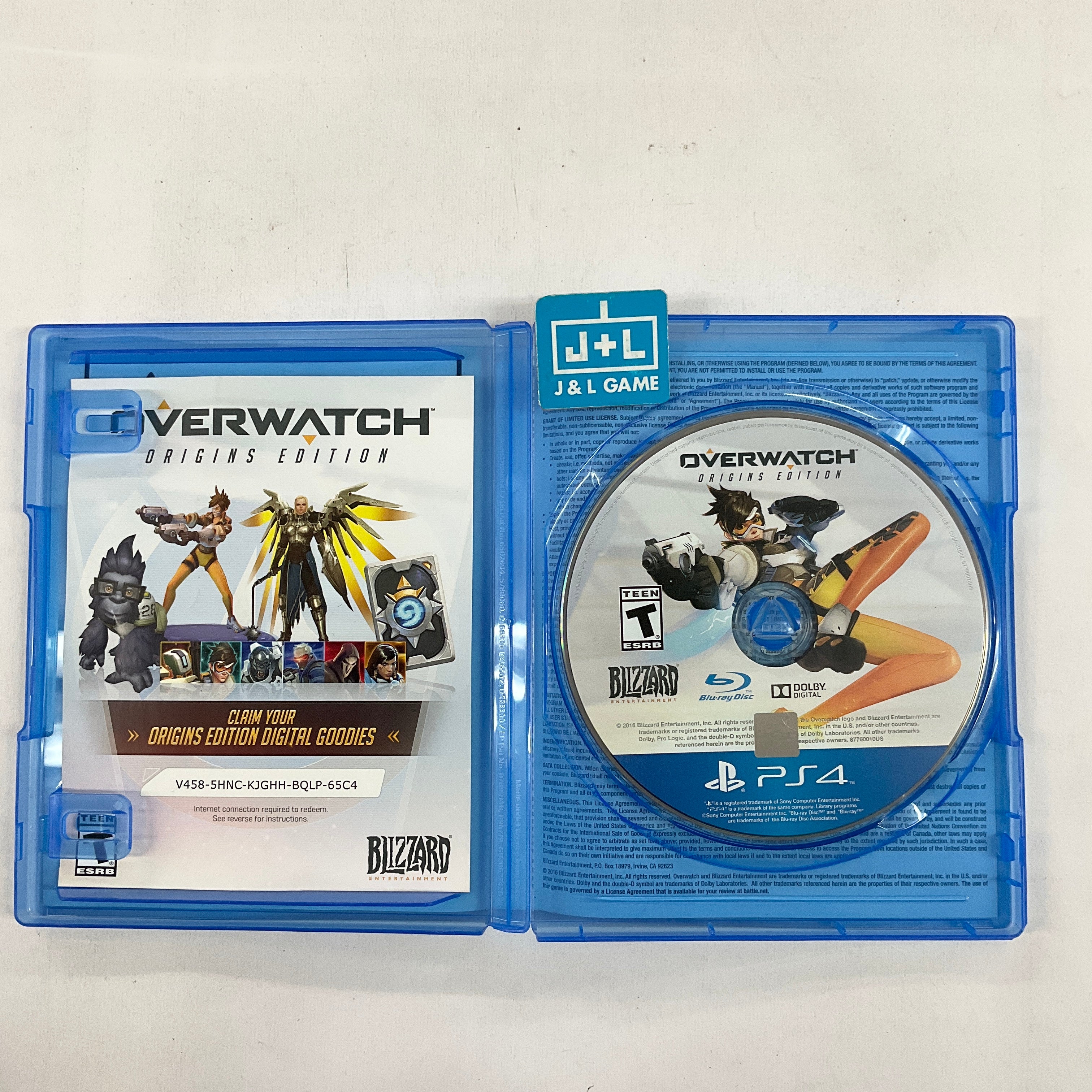 Overwatch (Origins Edition) - (PS4) PlayStation 4 [Pre-Owned] Video Games Blizzard