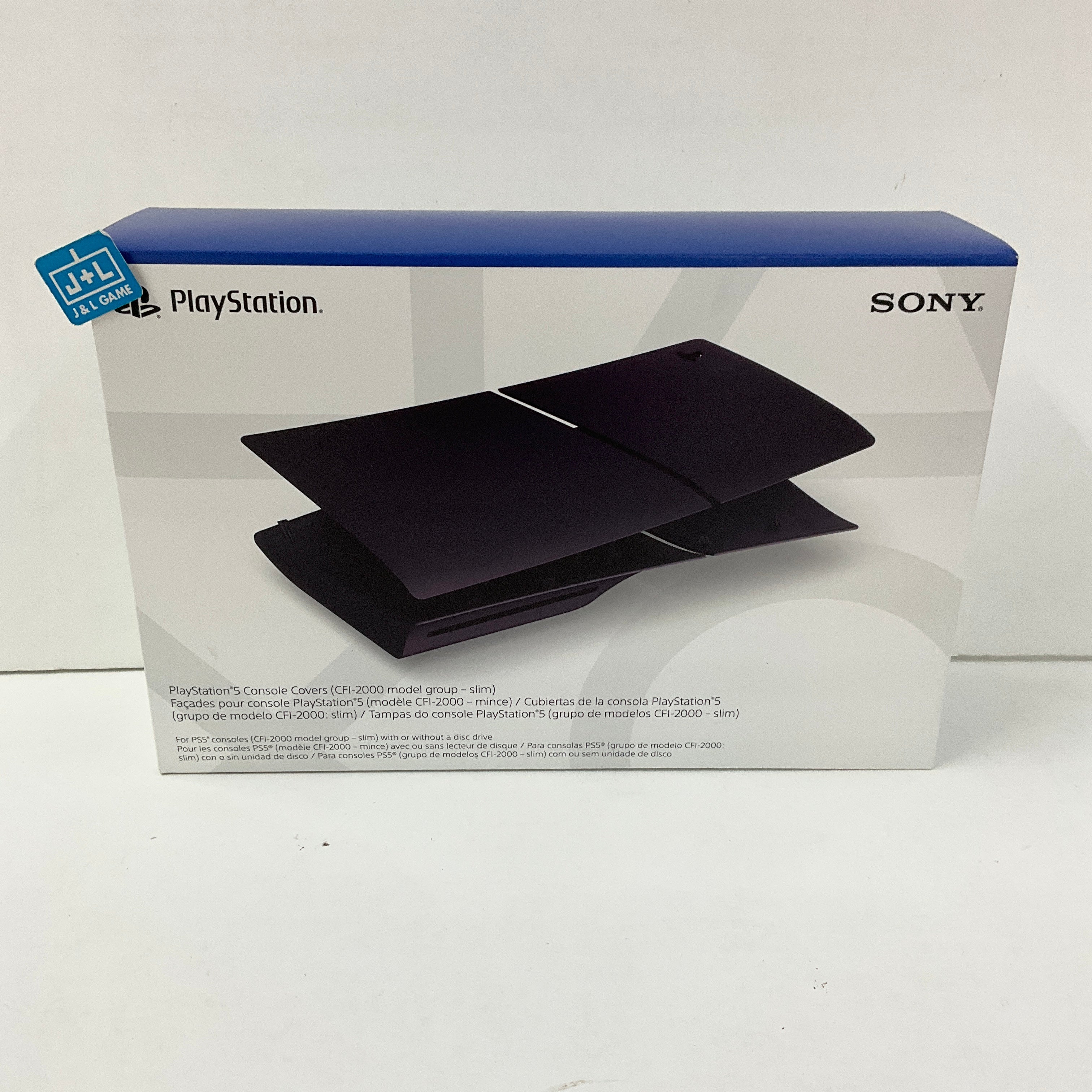 Sony PlayStation 5 DISC Slim Console Cover (Midnight Black) - (PS5) Playstation 5 Accessories Sony   