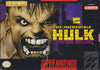 The Incredible Hulk - (SNES) Super Nintendo [Pre-Owned] Video Games U.S. Gold   