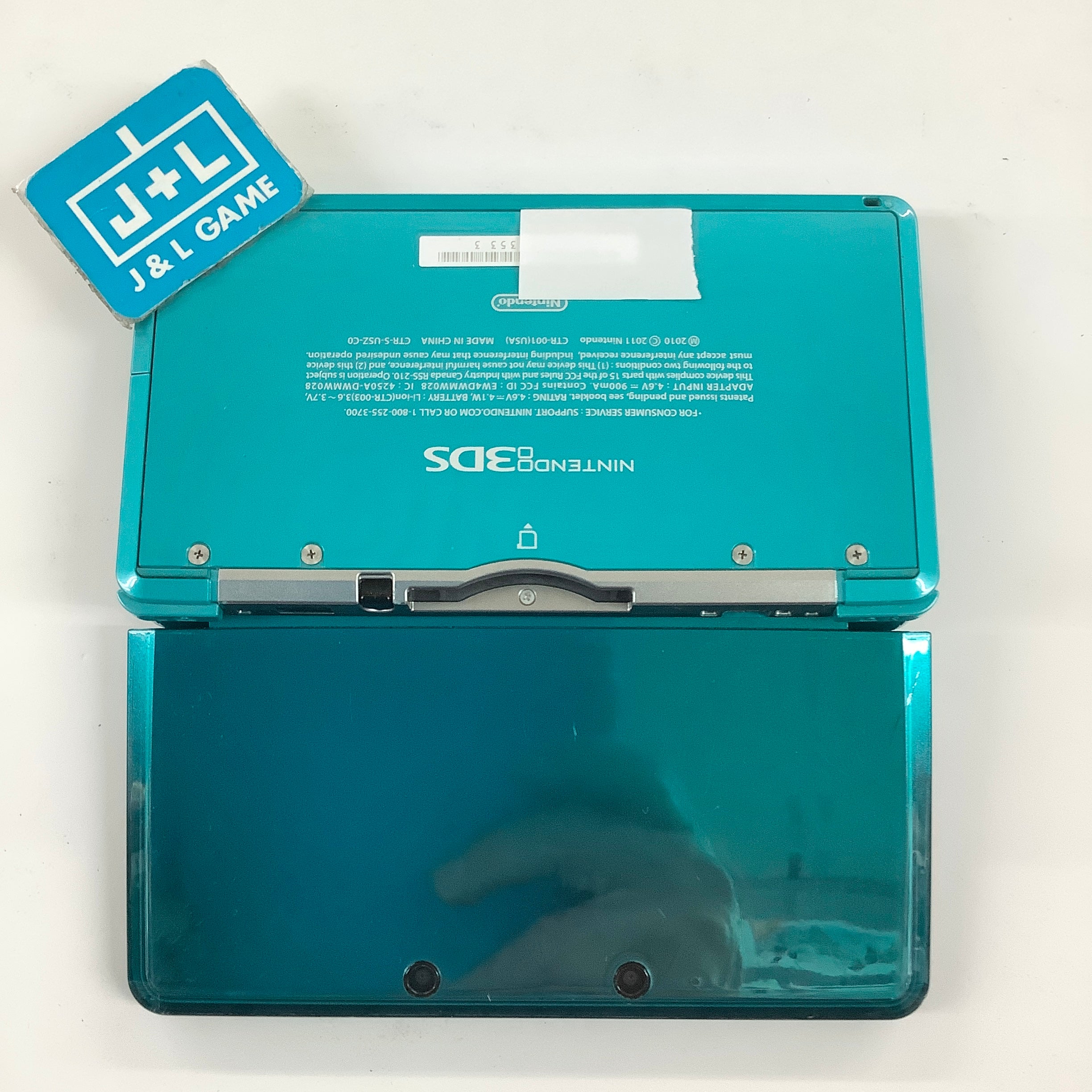 Nintendo 3DS Console (Aqua Blue) - Nintendo 3DS [Pre-Owned] Consoles Nintendo