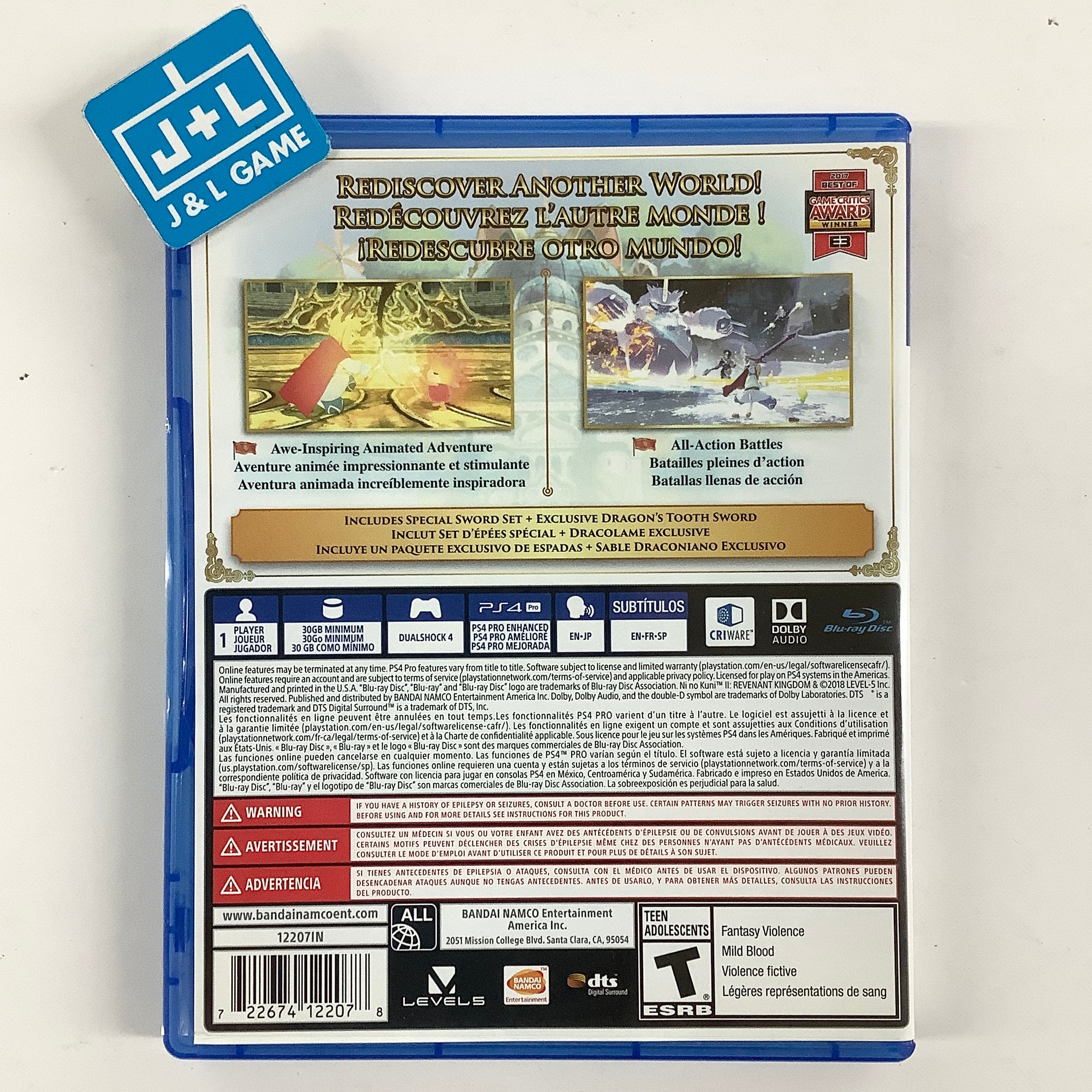 Ni No Kuni II: Revenant Kingdom (Premium Edition) - (PS4) PlayStation 4 [Pre-Owned]