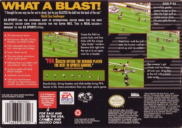 FIFA International Soccer - (SNES) Super Nintendo [Pre-Owned] Video Games EA Sports   