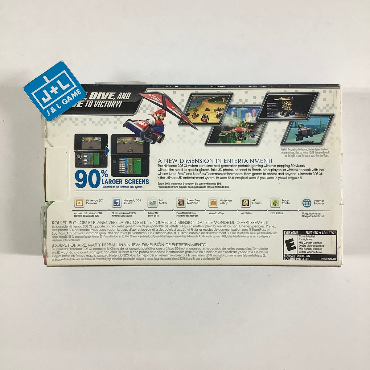 Nintendo 3DS XL Console (Blue/Black) - Nintendo 3DS (Pre-Owned) Consoles Nintendo