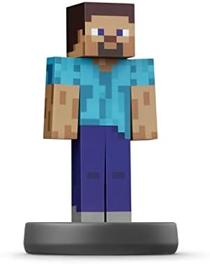 Minecraft Steve (Super Smash Bros. series) - Nintendo Switch Amiibo (Japanese Import) Amiibo Nintendo   