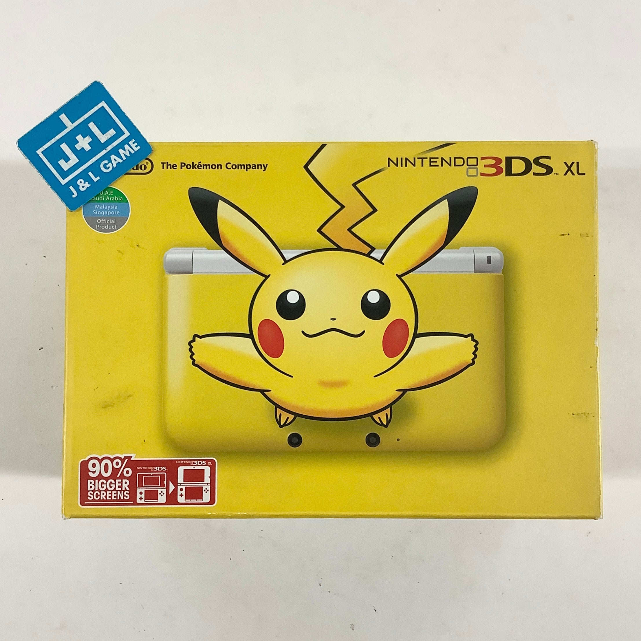 Nintendo 3DS XL Console (Yellow Pikachu Edition) - Nintendo 3DS (World Edition) Consoles Nintendo