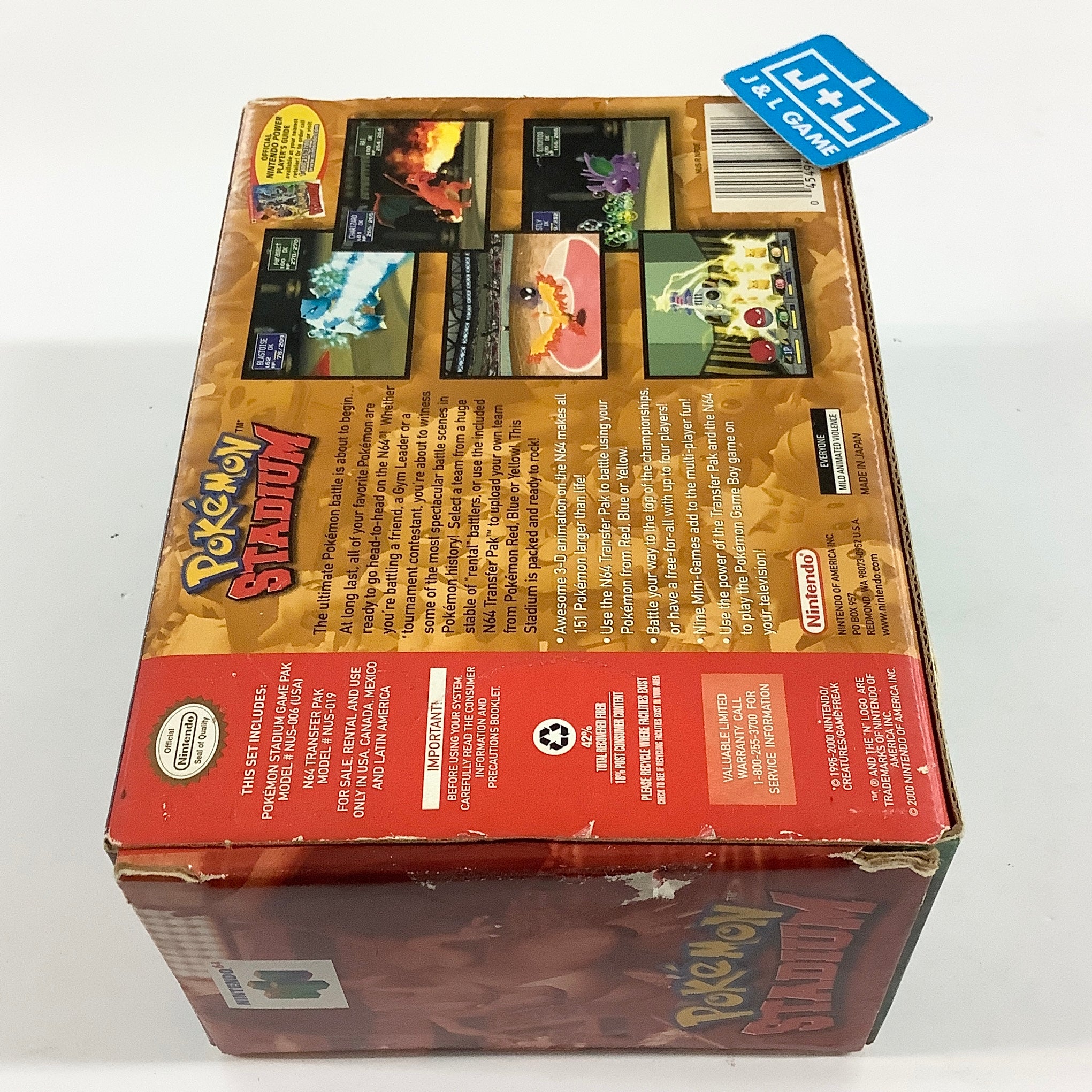 Pokemon Stadium - (N64) Nintendo 64 [Pre-Owned]