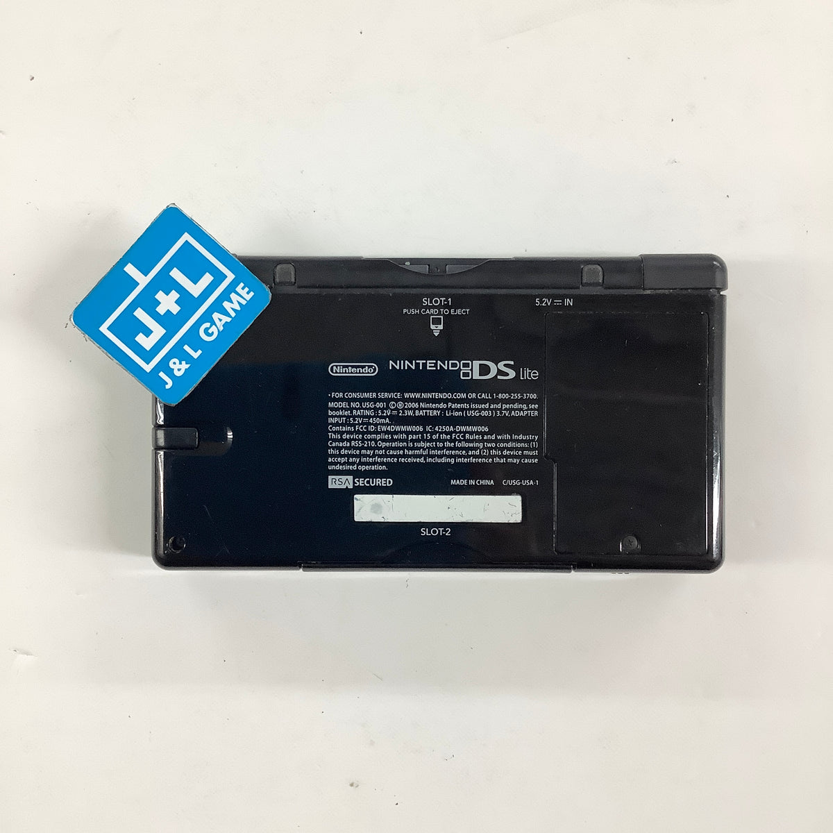 Nintendo DS Lite Console (Onyx) - (NDS) Nintendo DS [Pre-Owned] Consoles Nintendo