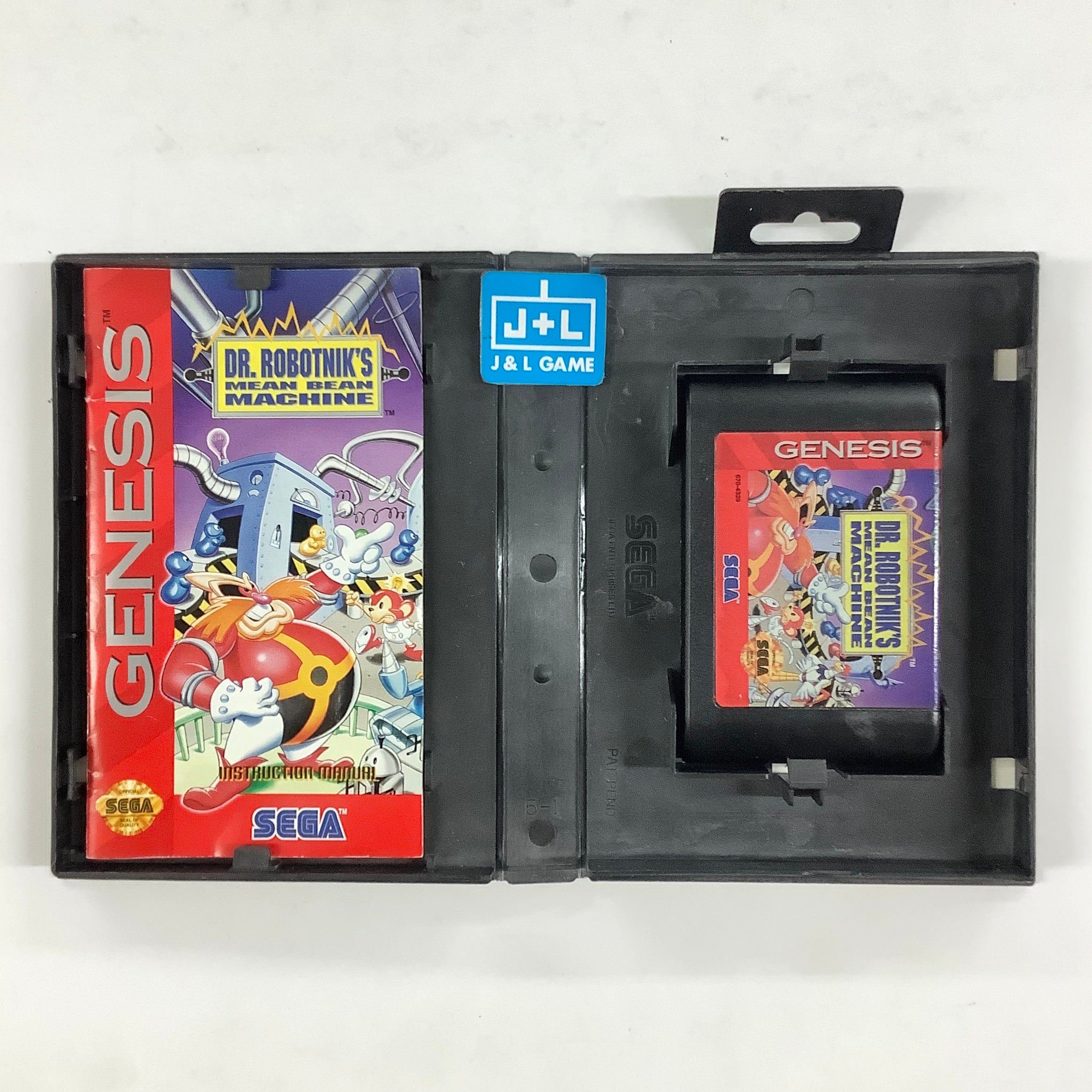 Dr. Robotnik's Mean Bean Machine - (SG) SEGA Genesis [Pre-Owned] Video Games Sega