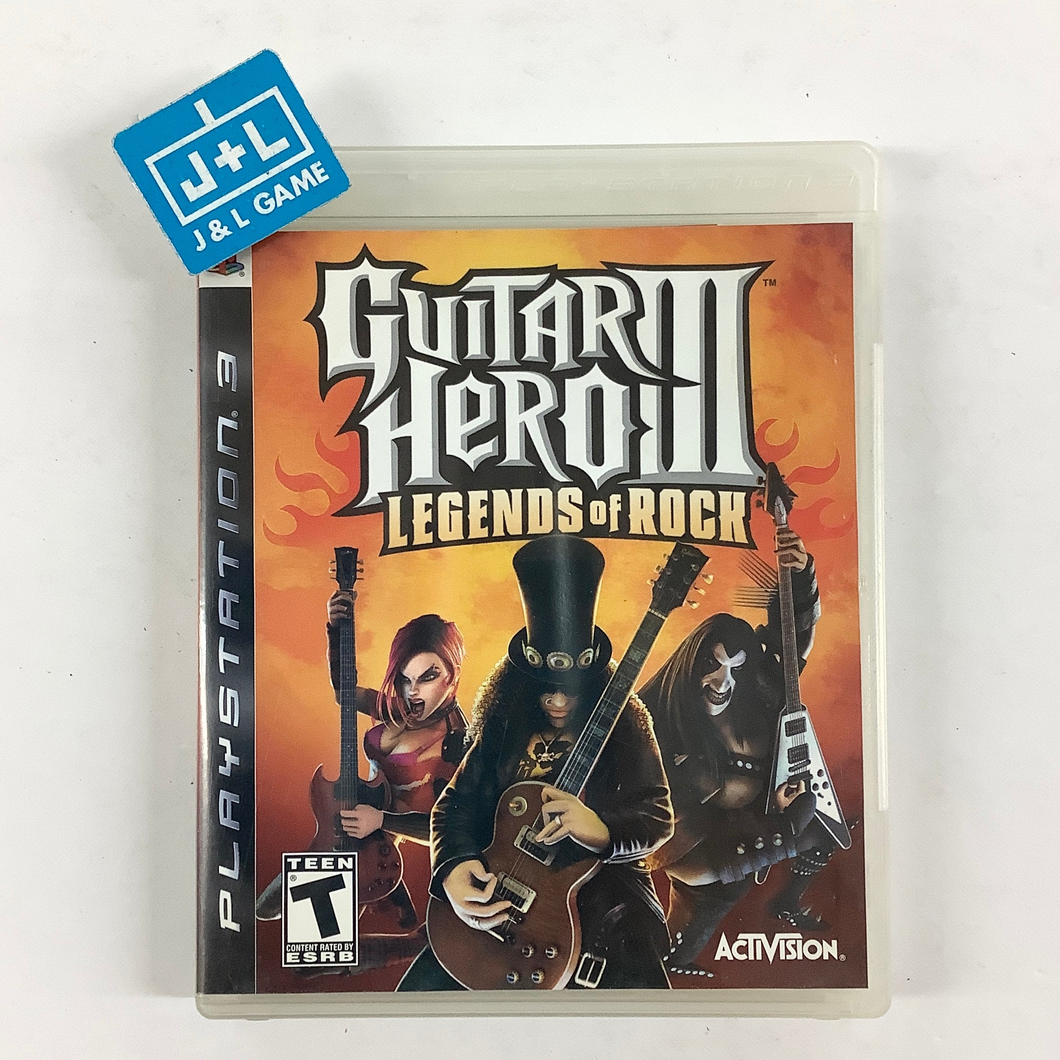 Guitar Hero III: Legends of Rock - (PS3) PlayStation 3 [Pre-Owned] Video Games RedOctane