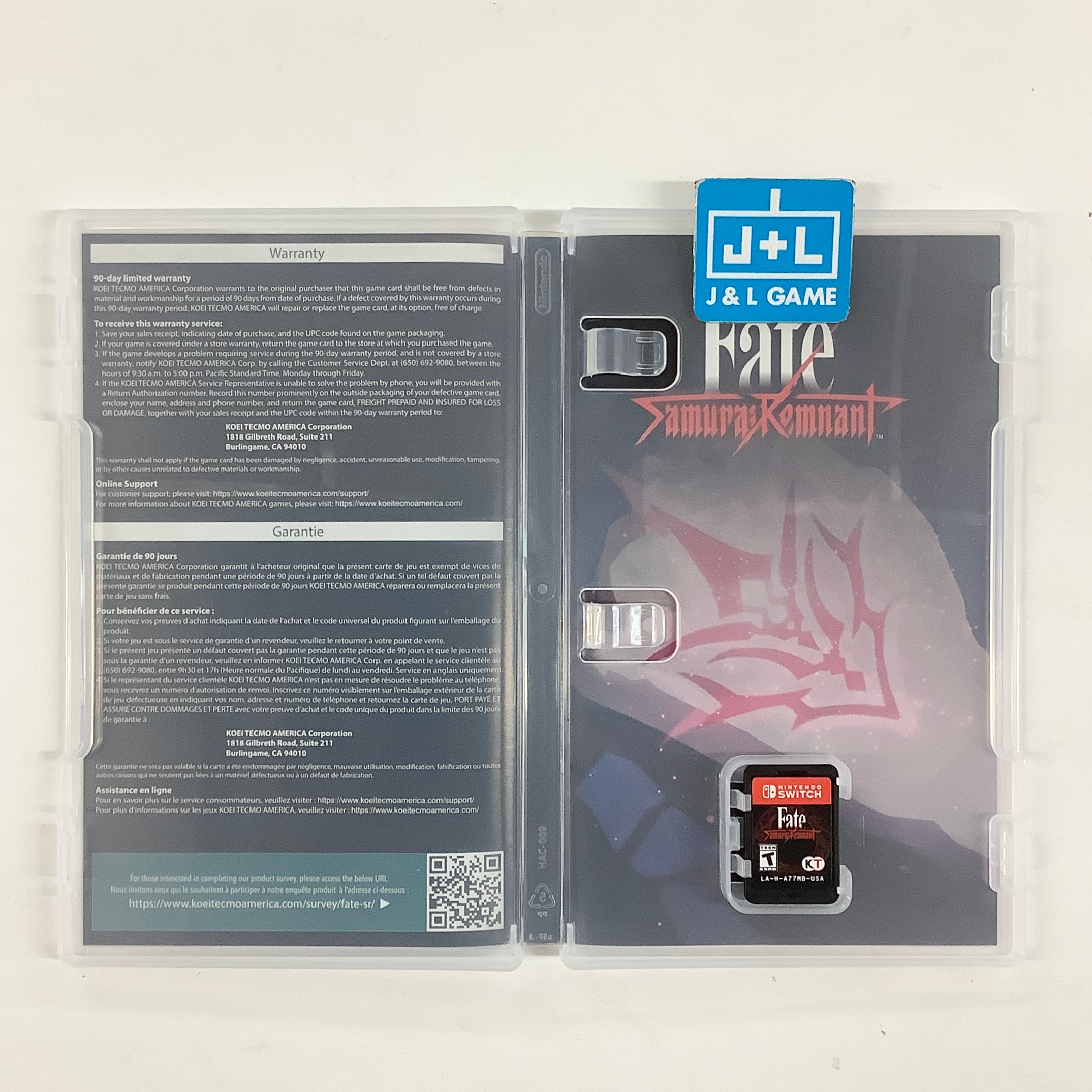 Fate/Samurai Remnant - (NSW) Nintendo Switch [Pre-Owned]