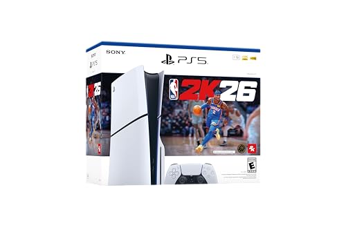 SONY PlayStation 5 Console Slim Disc Edition 1 TB (NBA 2K25 Bundle) (Model CFI-2115) - (PS5) PlayStation 5 CONSOLE PlayStation