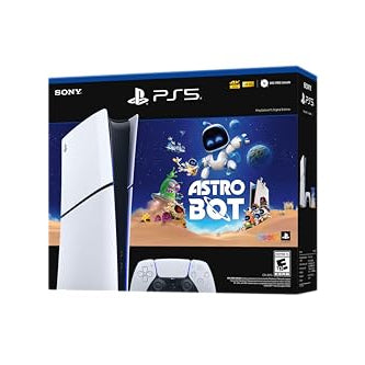 SONY PlayStation 5 Console Slim Digital Edition 1 TB (Astro Bot Bundle) (Model CFI-2015) - (PS5) Playstation 5 Video Games PlayStation