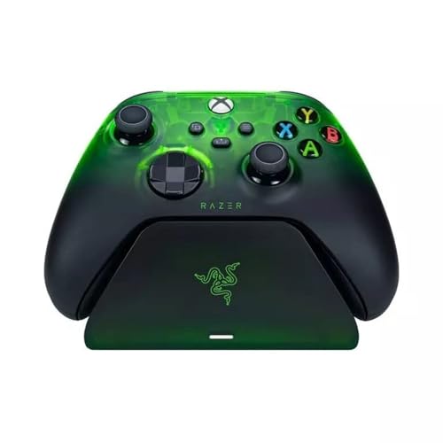 Razer Wireless Controller & Quick Charging Stand Bundle (Green) - (XSX) Xbox Series X Accessories Razer   