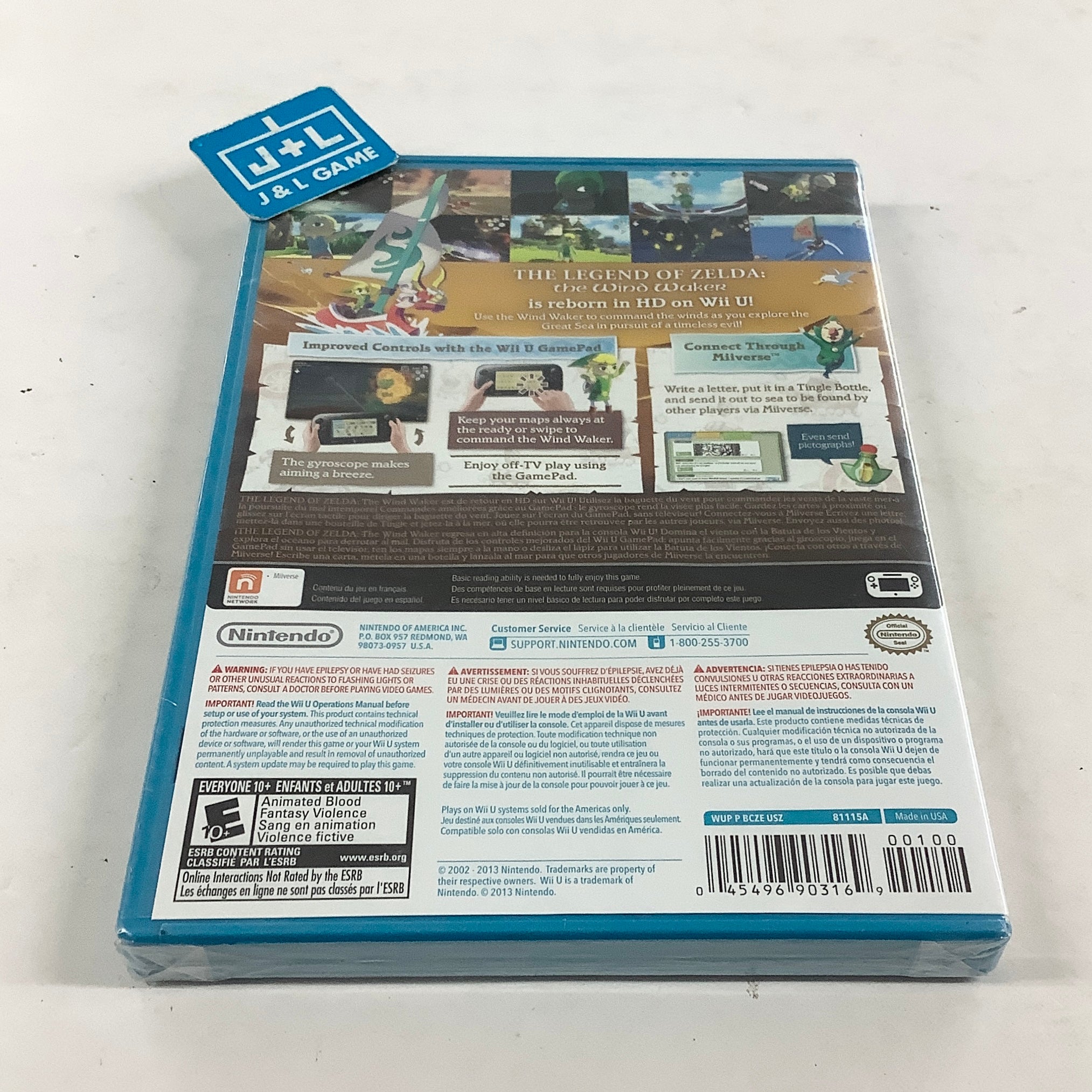 The Legend of Zelda: The Wind Waker HD - Nintendo Wii U Video Games Nintendo