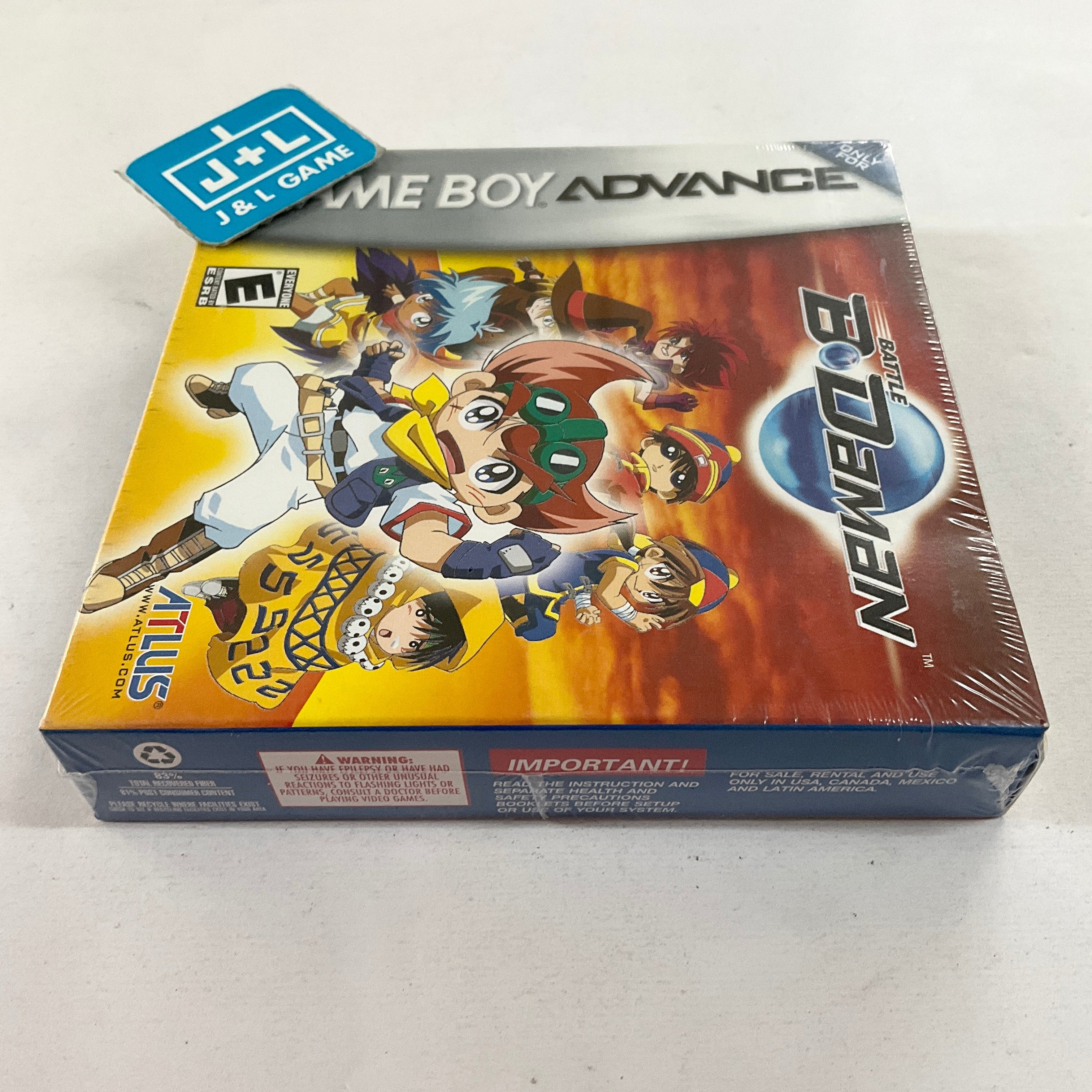 Battle B-Daman - (GBA) Game Boy Advance Video Games Atlus   