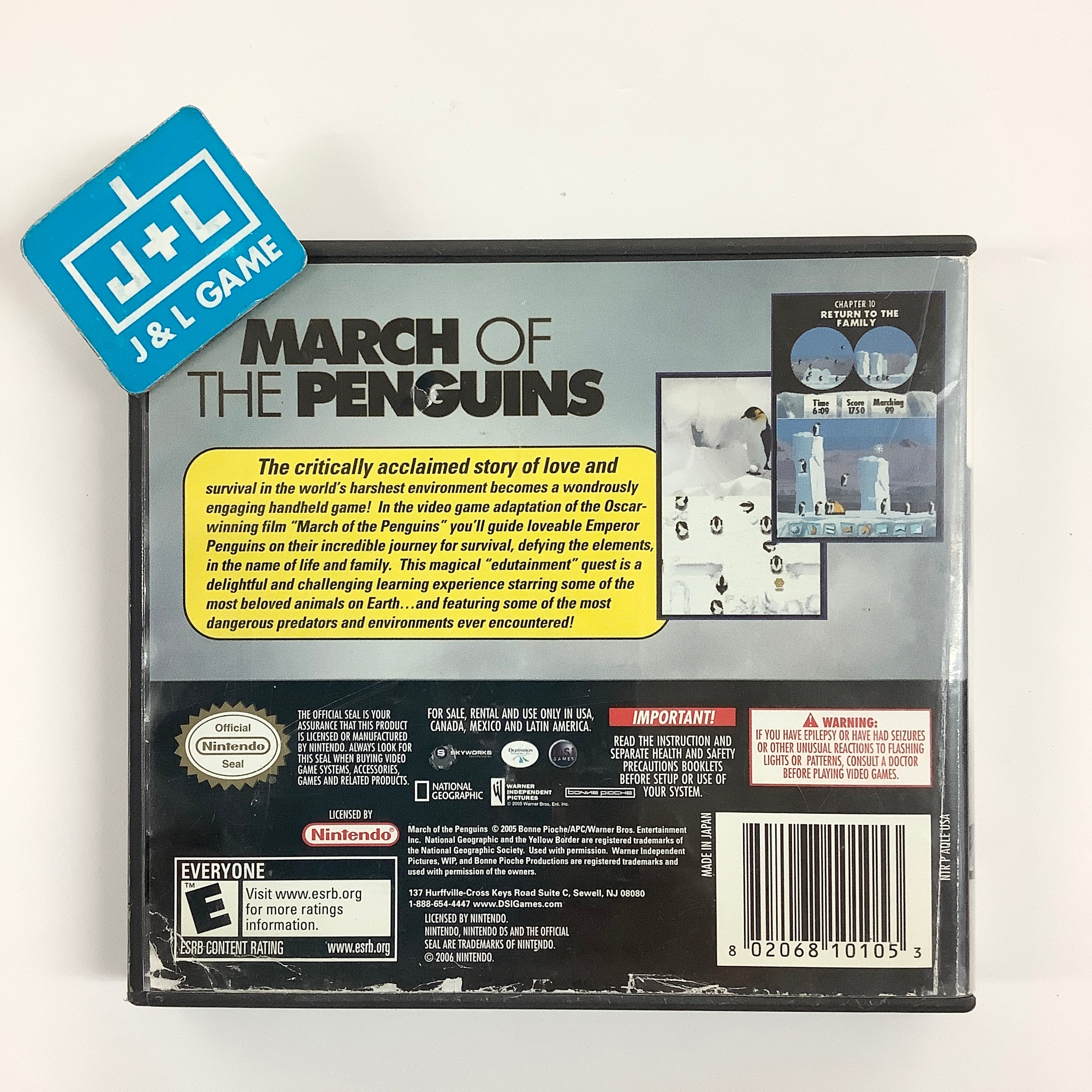 March of the Penguins - (NDS) Nintendo DS [Pre-Owned] Video Games DSI Games