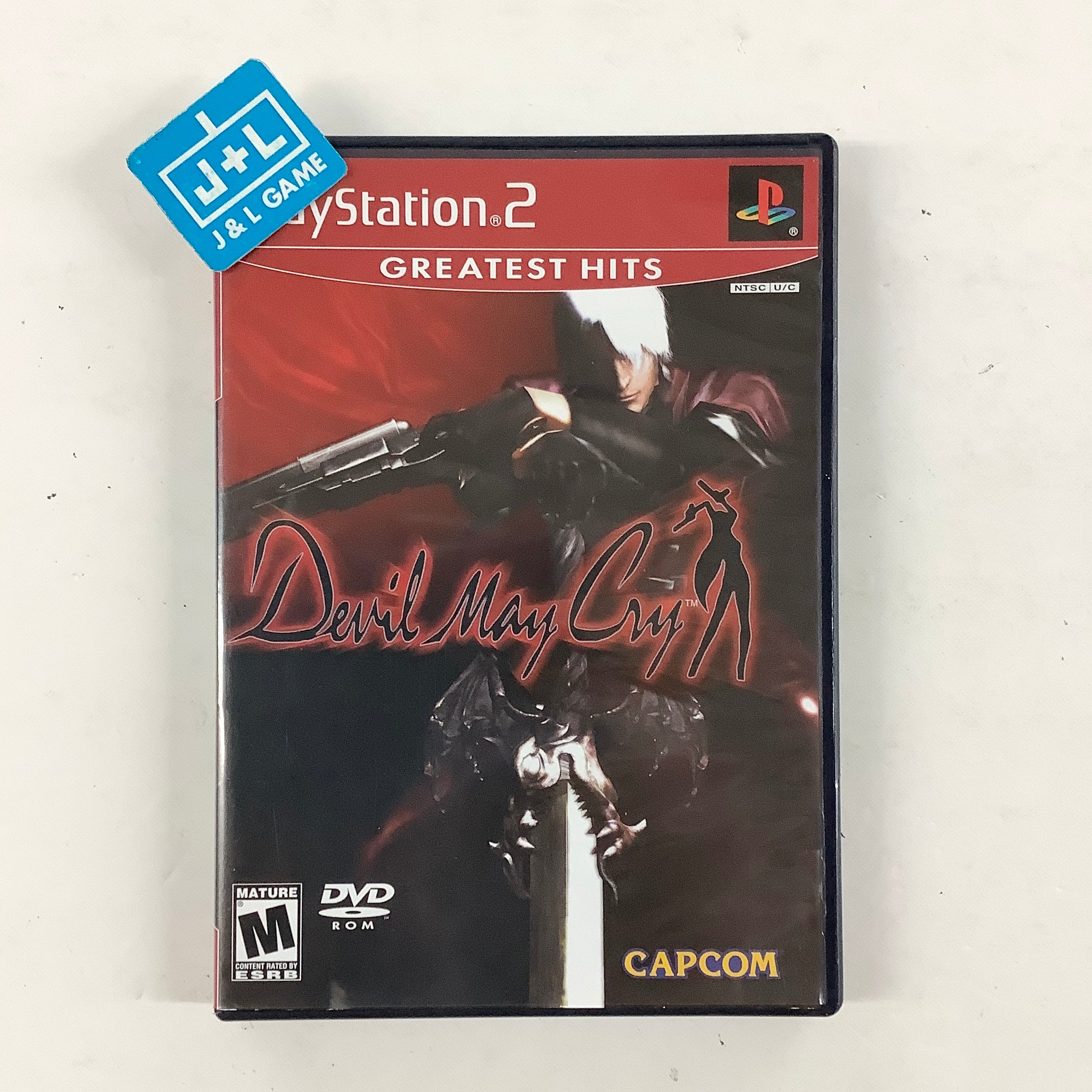 Devil May Cry (Greatest Hits) - (PS2) PlayStation 2 [Pre-Owned] Video Games Capcom