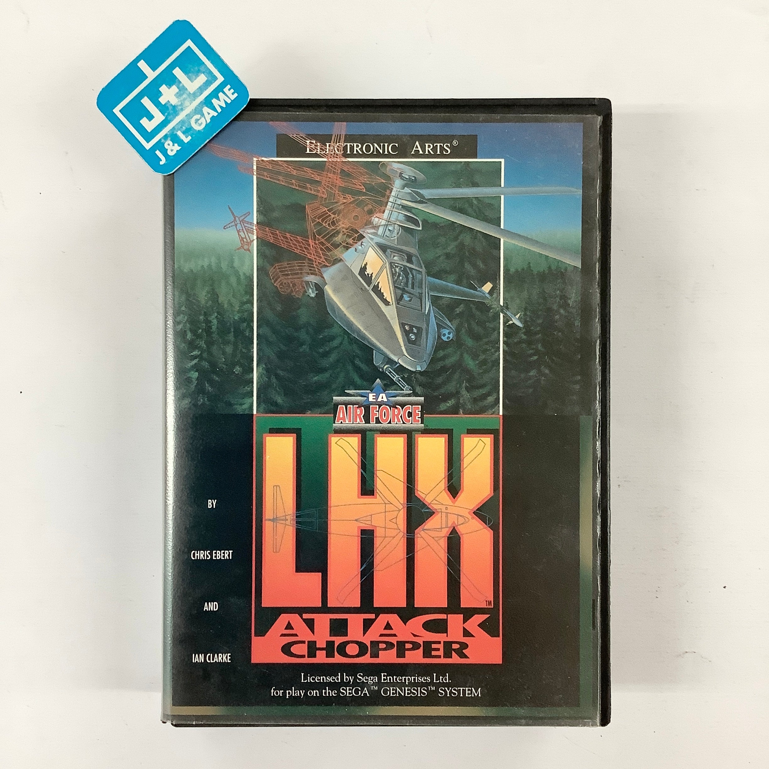 LHX Attack Chopper - (SG) SEGA Genesis [Pre-Owned] Video Games Electronic Arts   