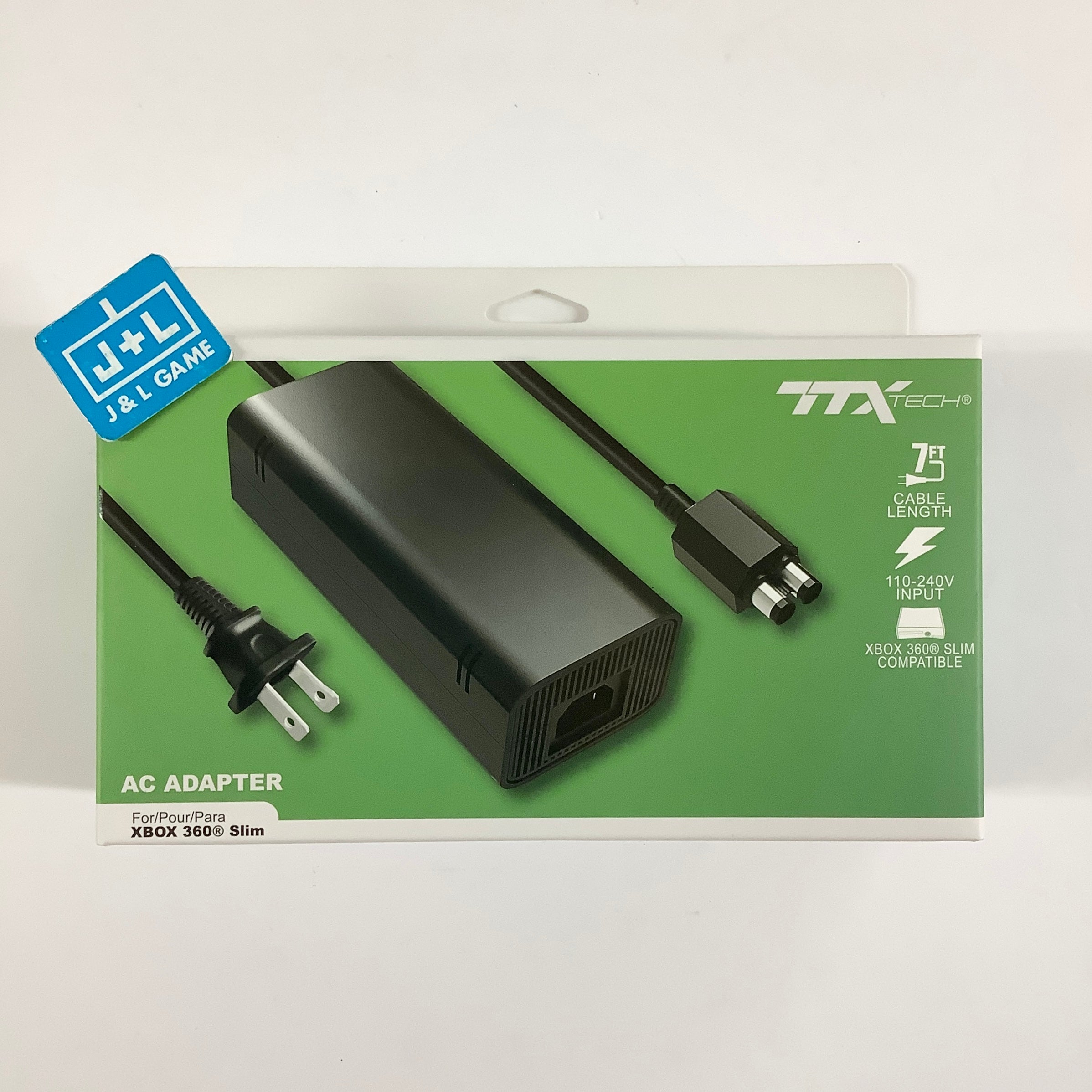 TTX Tech Ac Adapter for Xbox 360 Slim - Xbox 360