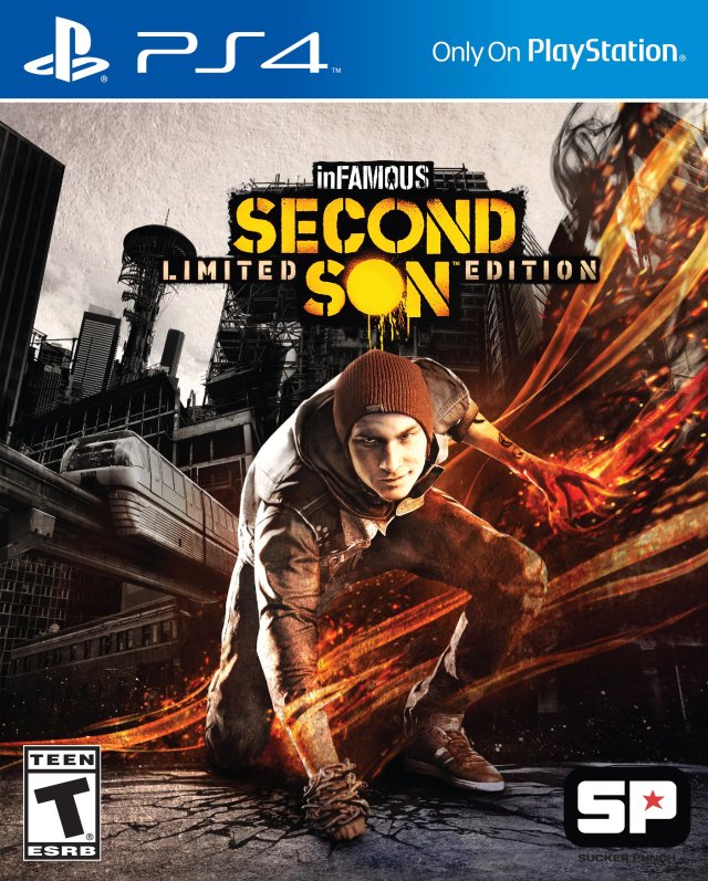 Infamous: Second Son (Limited Edition) - (PS4) PlayStation 4 [Pre-Owned] Video Games PlayStation   