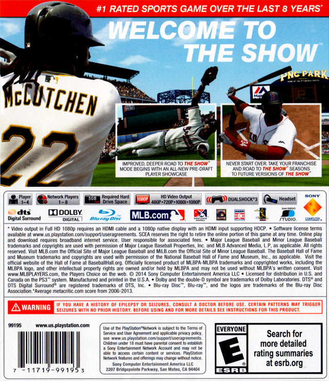 MLB 14: The Show - (PS3) PlayStation 3 [Pre-Owned] Video Games SCEA   