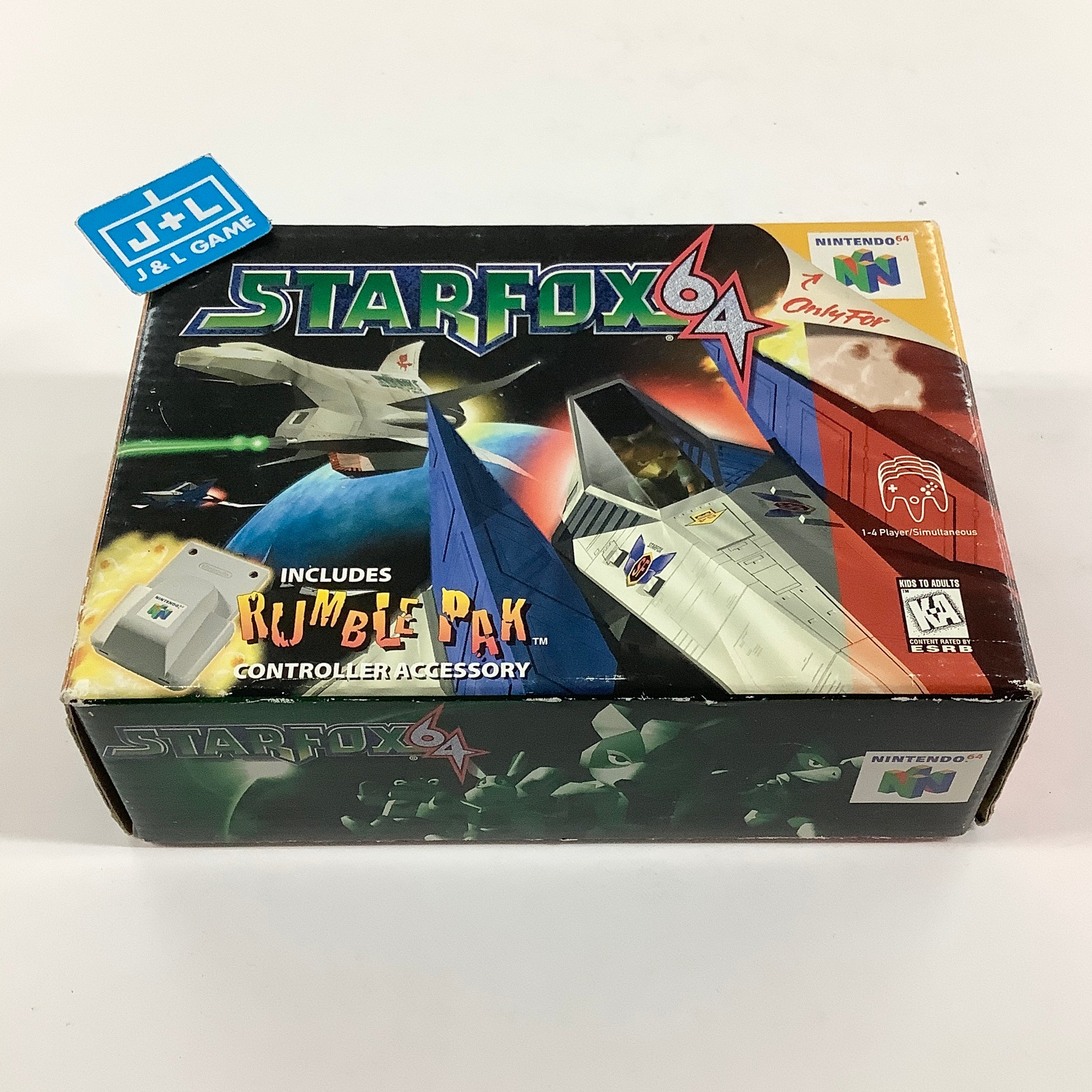 StarFox 64 (Rumble Pak Bundle) - (N64) Nintendo 64 [Pre-Owned] Video Games Nintendo