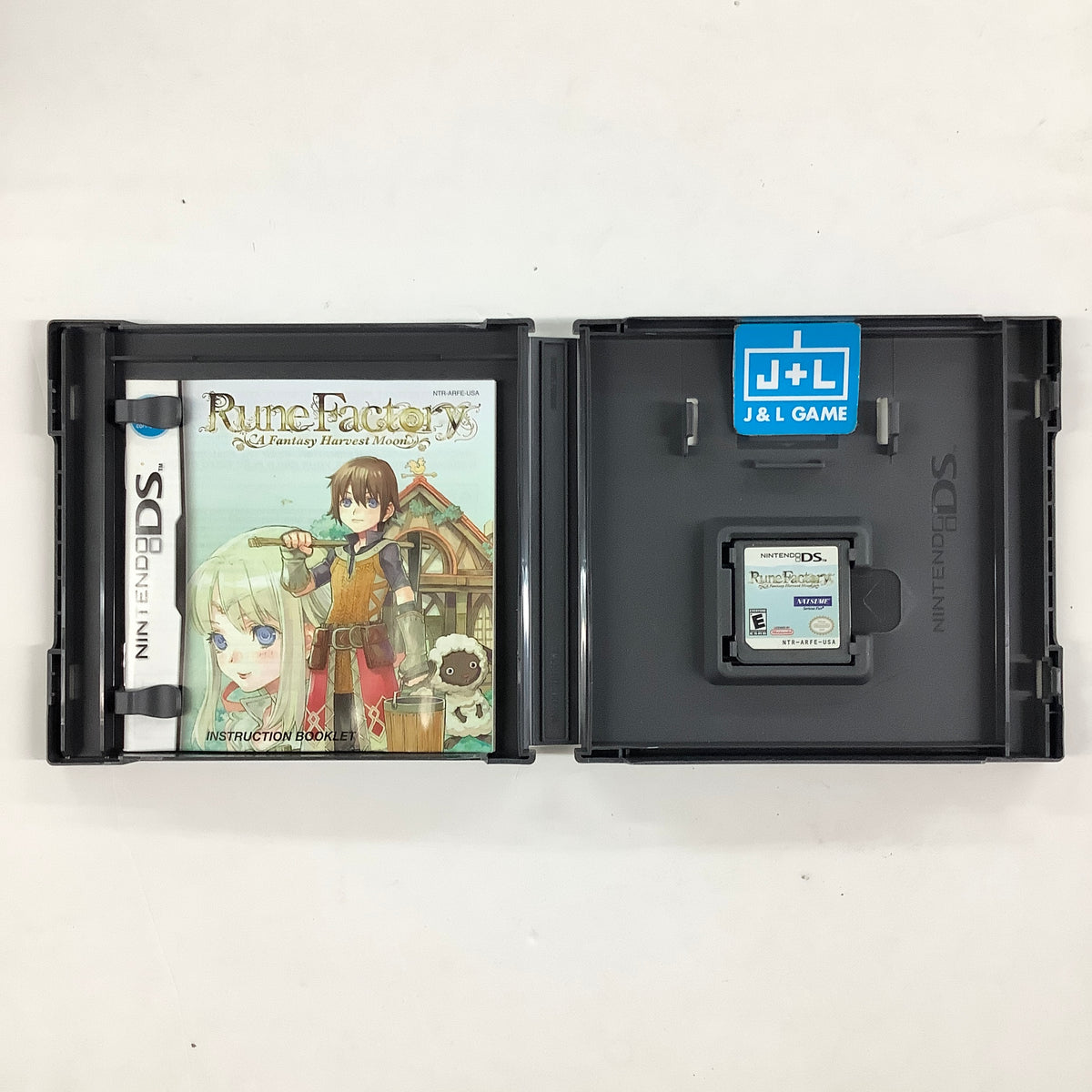 Rune Factory: A Fantasy Harvest Moon - (NDS) Nintendo DS [Pre-Owned] Video Games Natsume