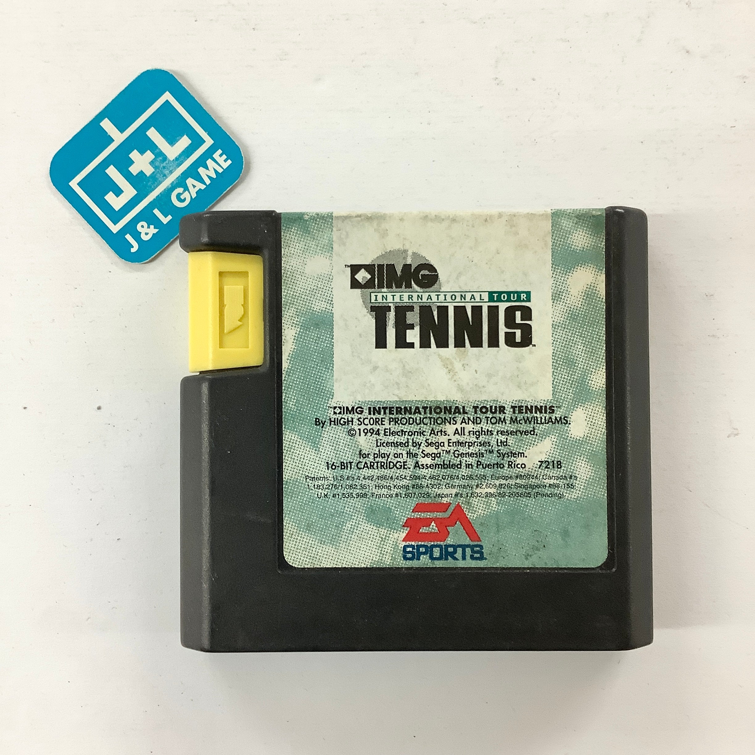 IMG International Tour Tennis - (SG) SEGA Genesis [Pre-Owned] Video Games Electronic Arts   