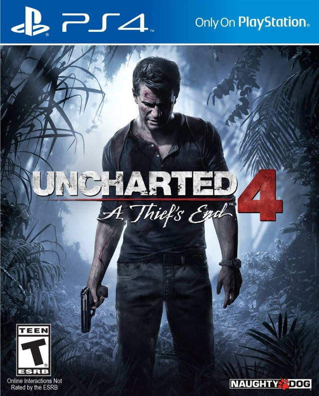 Uncharted 4: A Thief's End (NFR) - (PS4) PlayStation 4 Video Games SCEA   