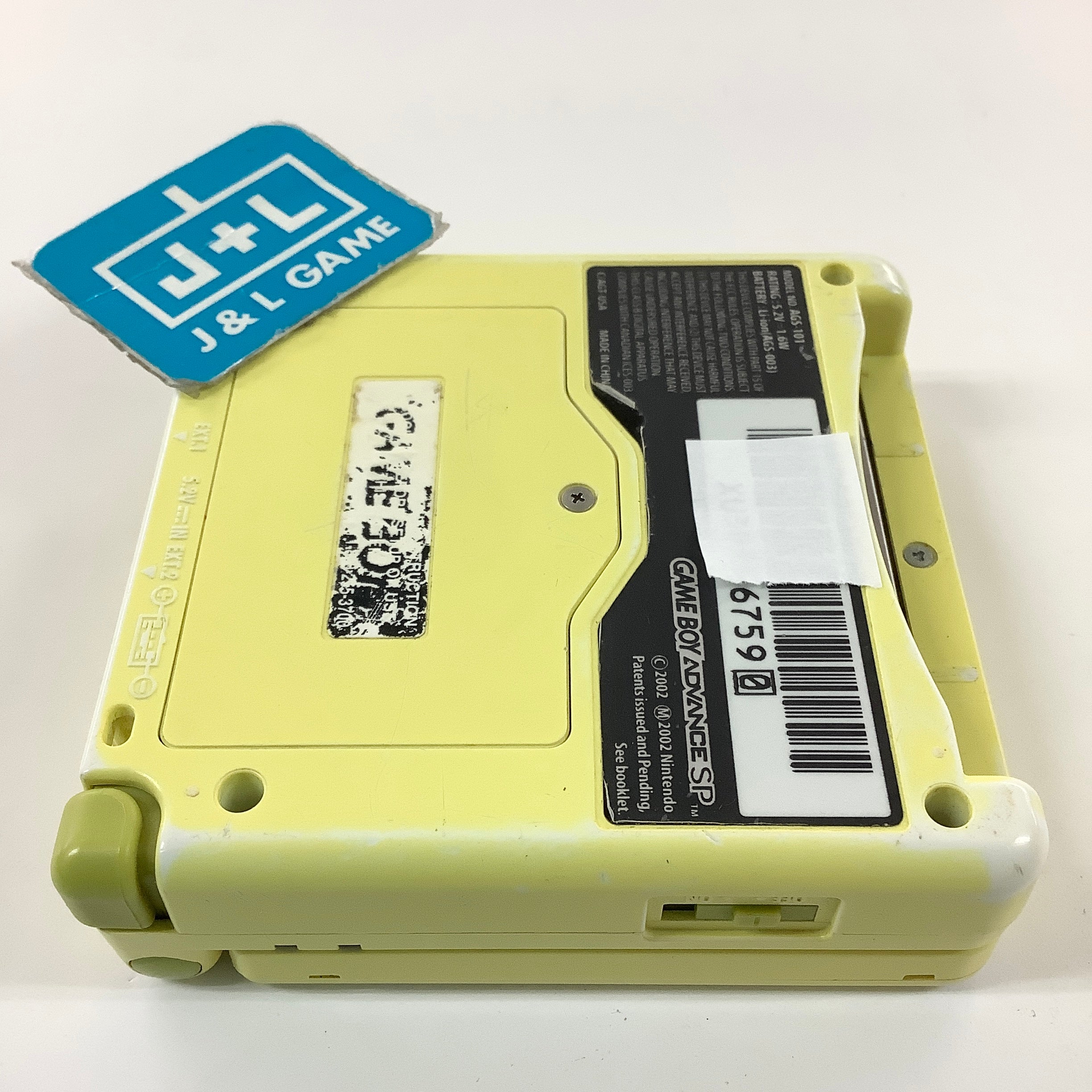 Nintendo Game Boy Advance SP Console AGS - 101 (SpongeBob SquarePants) - (GBA) Game Boy Advance SP [Pre-Owned]