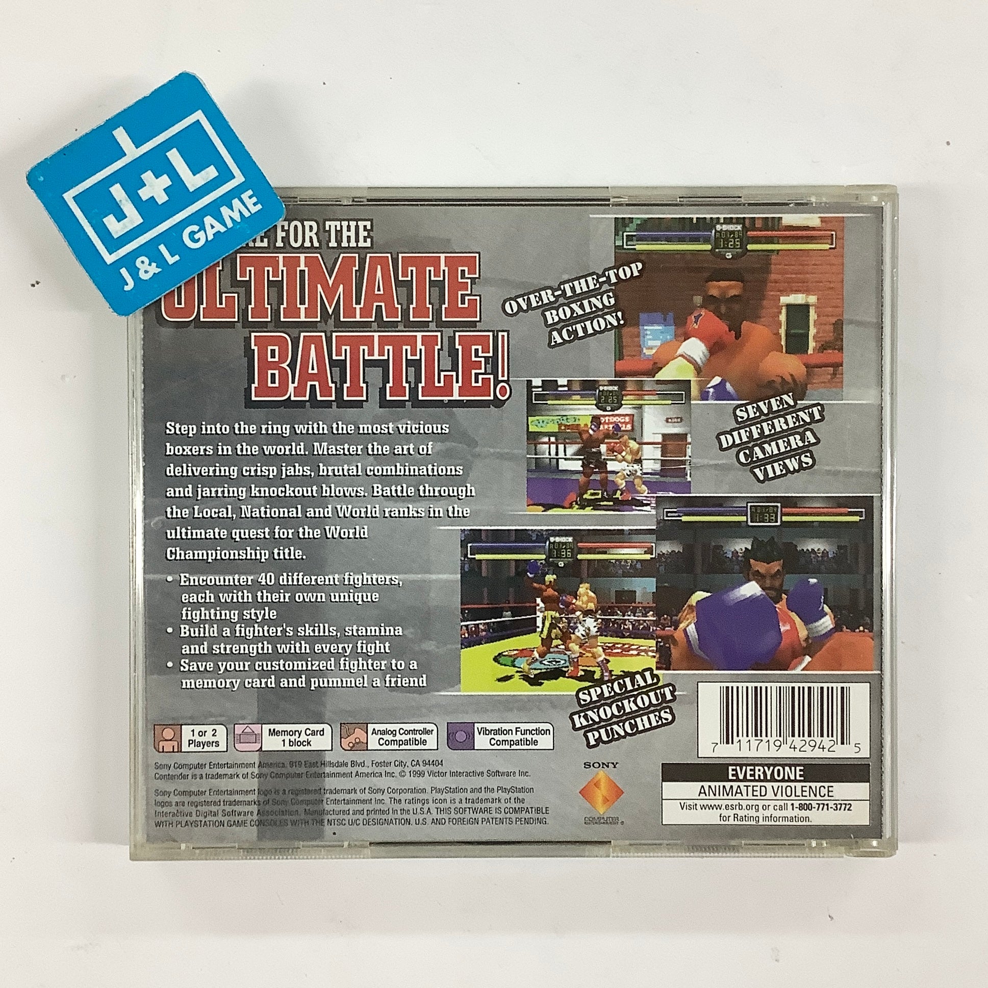 Contender - (PS1) PlayStation 1 [Pre-Owned]