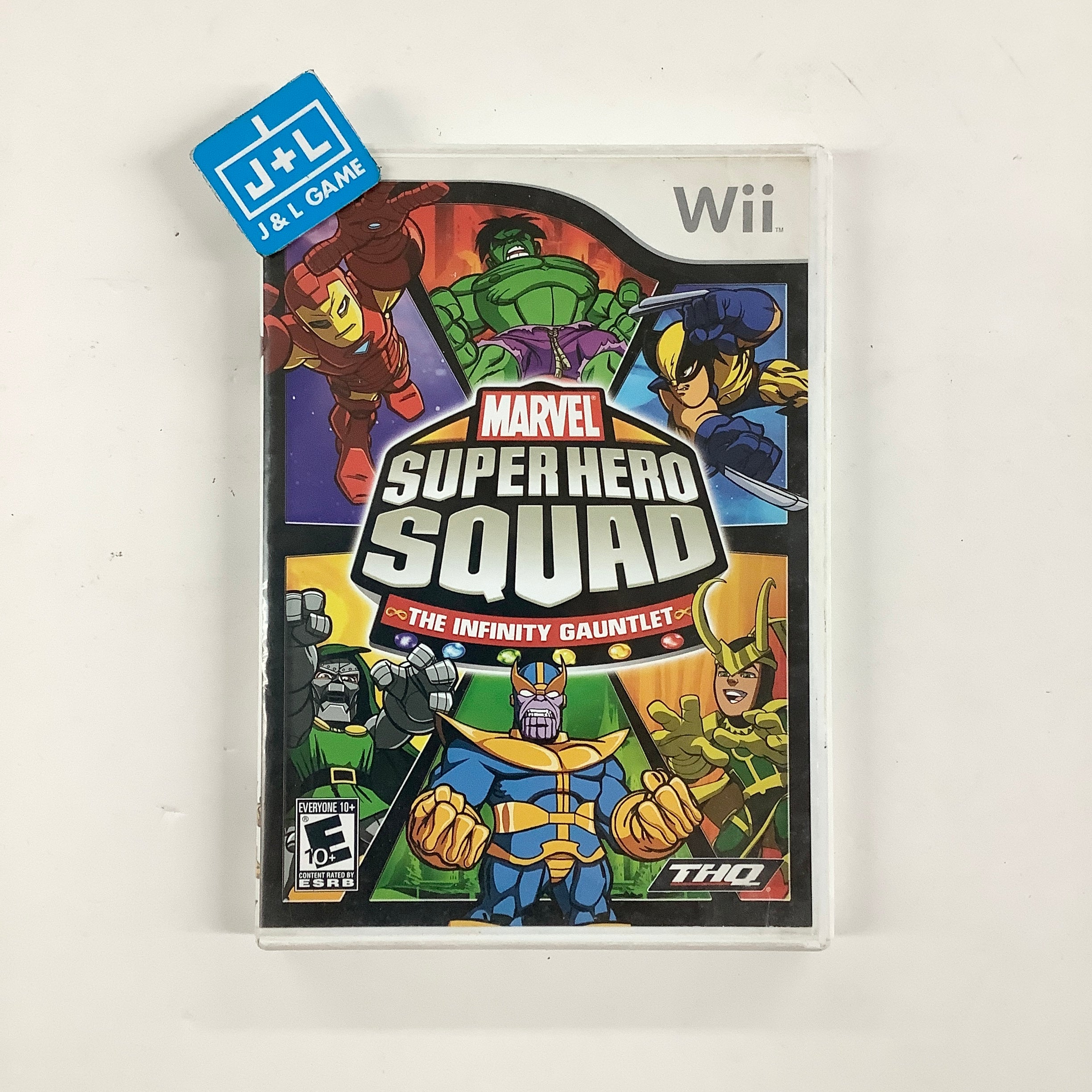 Marvel Super Hero Squad The Infinity Gauntlet - Nintendo Wii [Pre-Owned] Video Games THQ