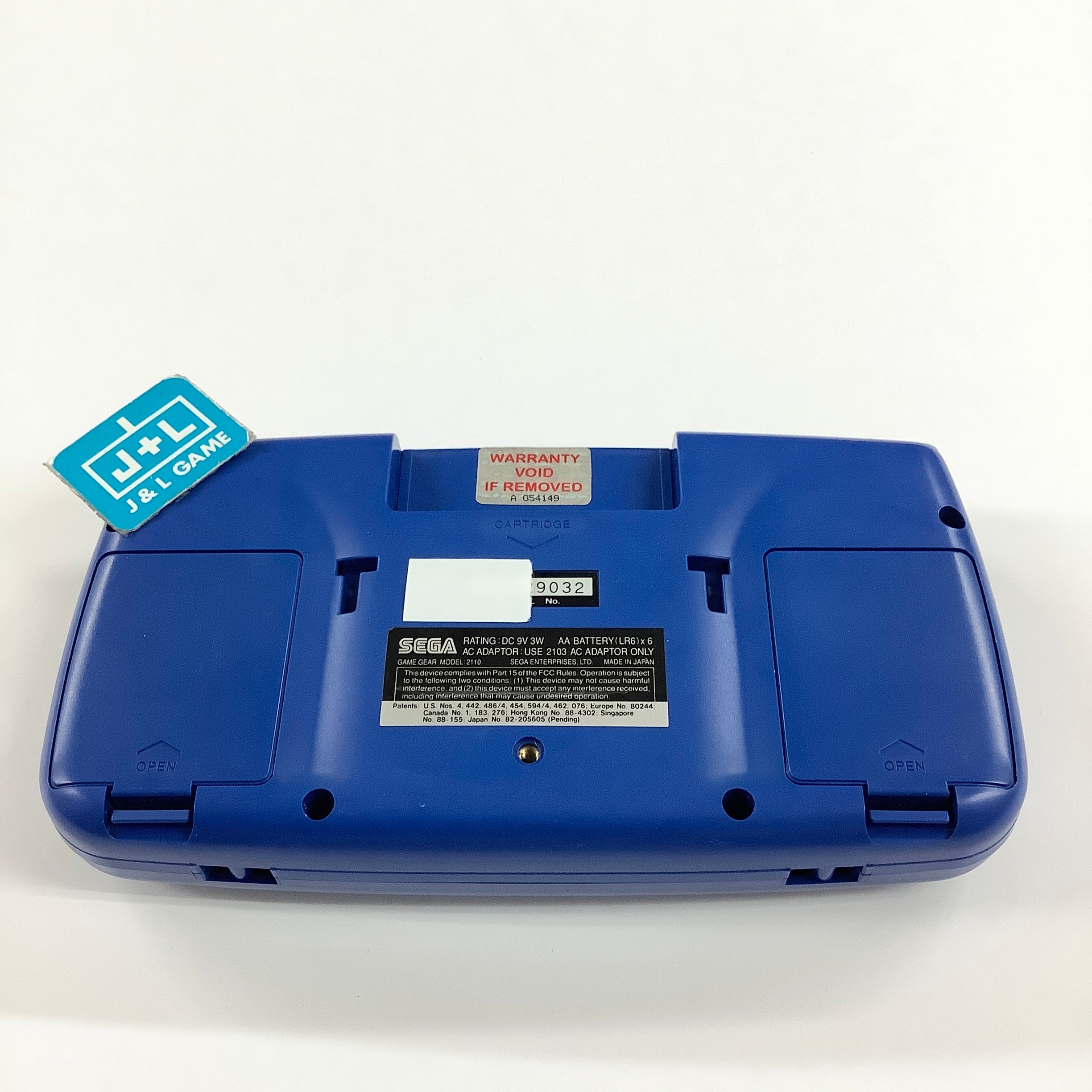 Sega Game Gear Portable Video Game System (Blue) - SEGA GameGear [Pre-Owned] Consoles SEGA