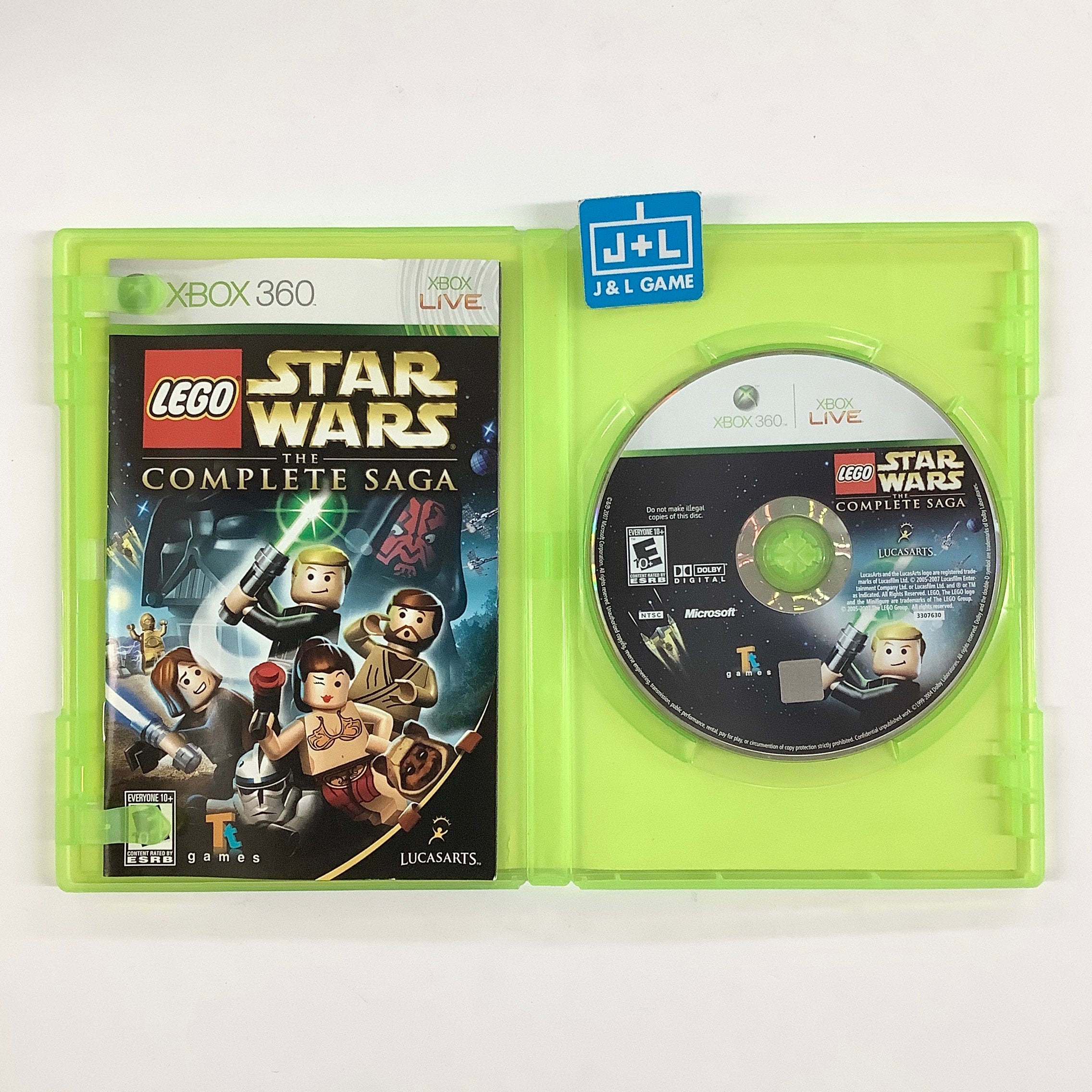 LEGO Star Wars: The Complete Saga - Xbox 360 [Pre-Owned] Video Games LucasArts