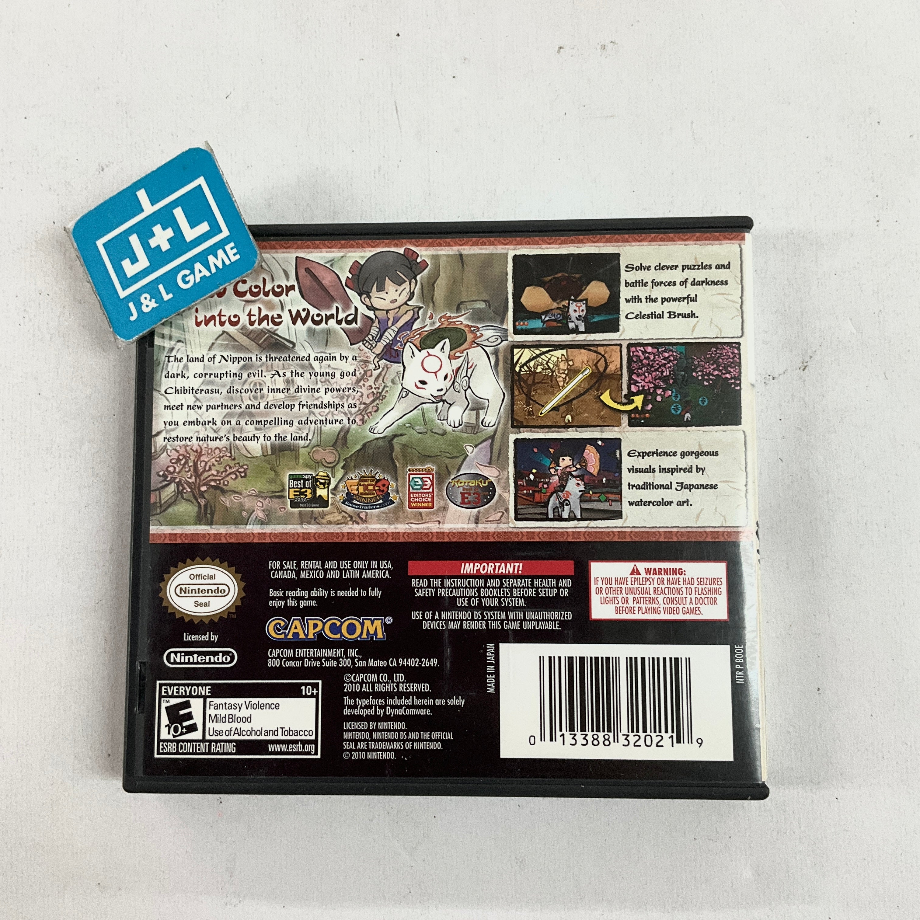 Okamiden - (NDS) Nintendo DS [Pre-Owned] | J&L Game
