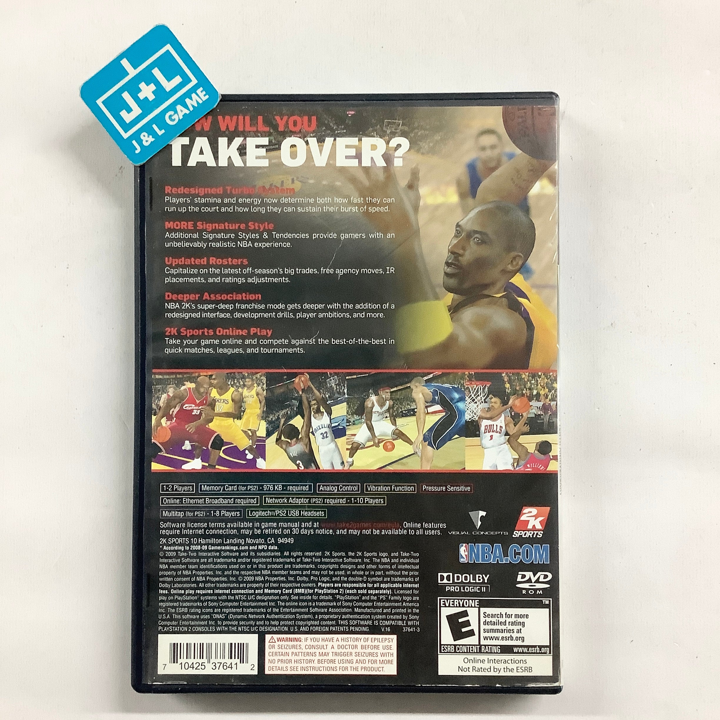 NBA 2K10 - (PS2) PlayStation 2 [Pre-Owned] Video Games 2K Sports