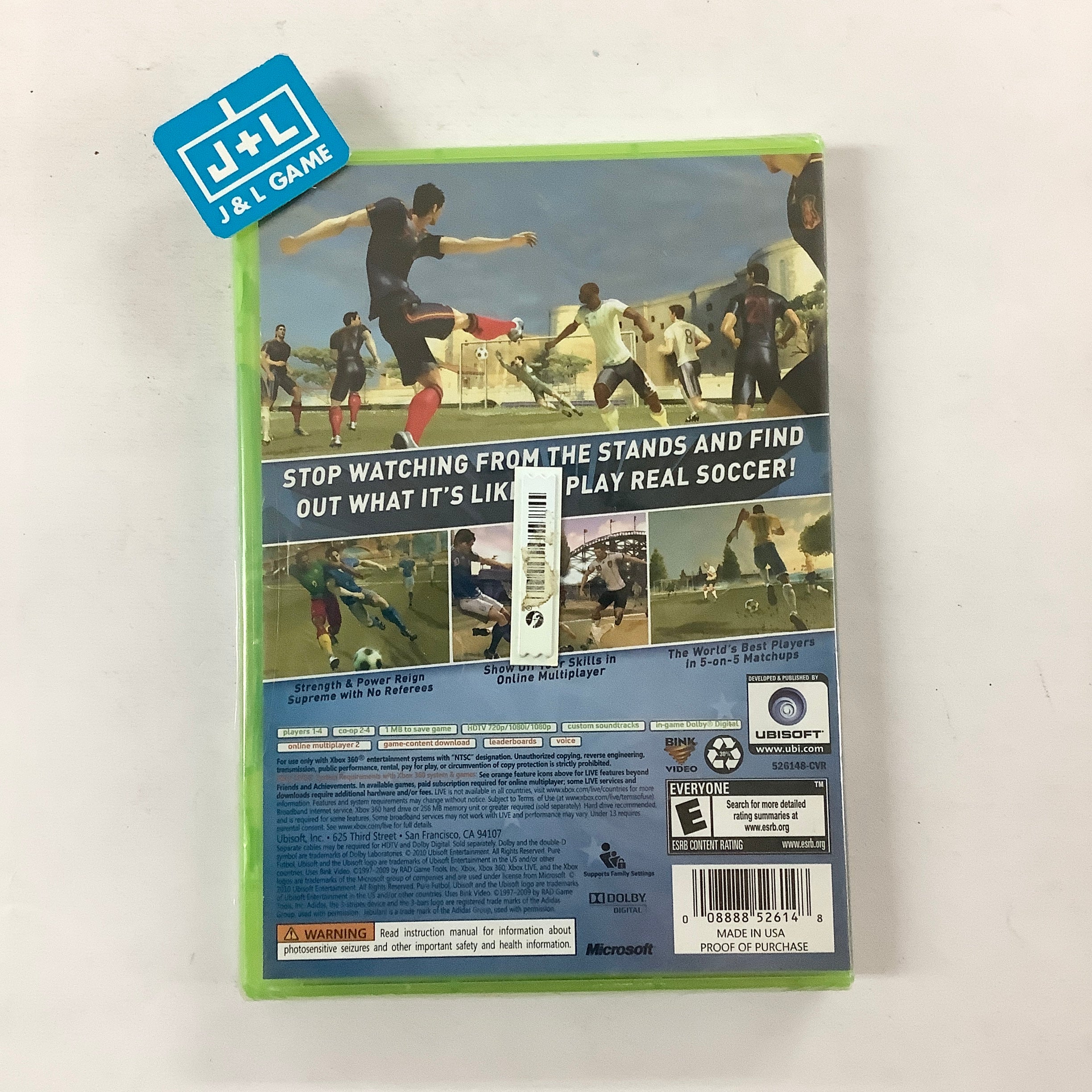 Pure Futbol: Authentic Soccer - XBox 360 Video Games Ubisoft   