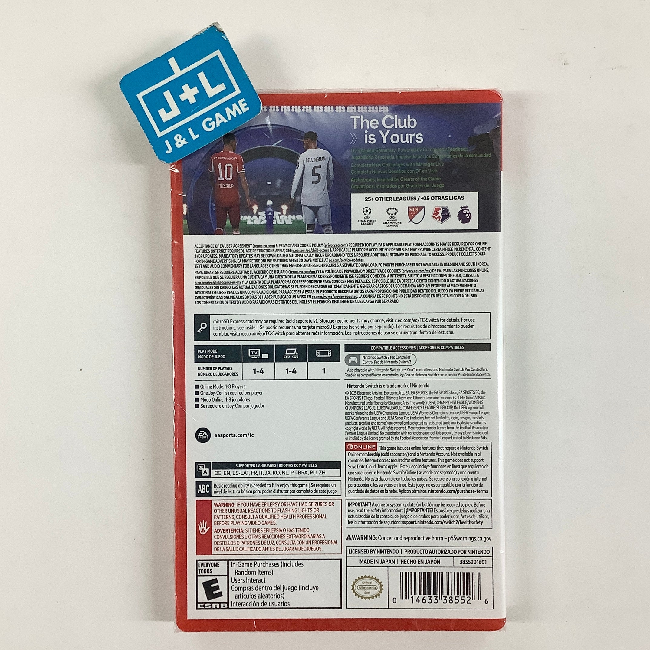 FC 26 - (NS2) Nintendo Switch 2 Video Games Electronic Arts